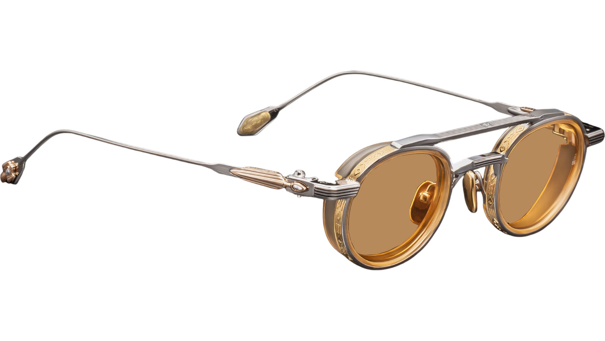 Jacques Marie Mage Livingston Electrum Sunglasses JMMLX-12S - eye