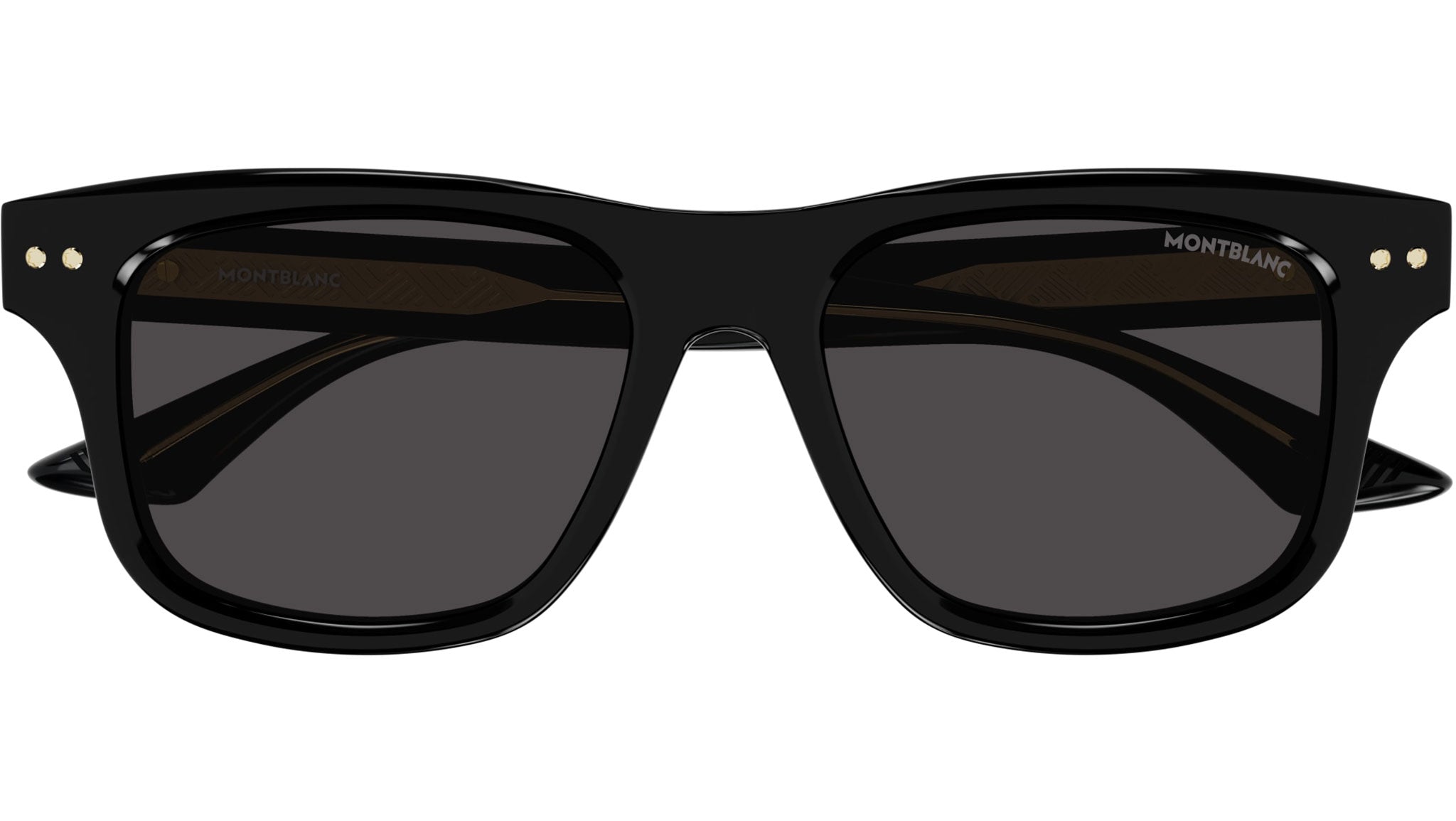 Montblanc Sunglasses MB0319S 001 Shiny Black - eye-oo.com