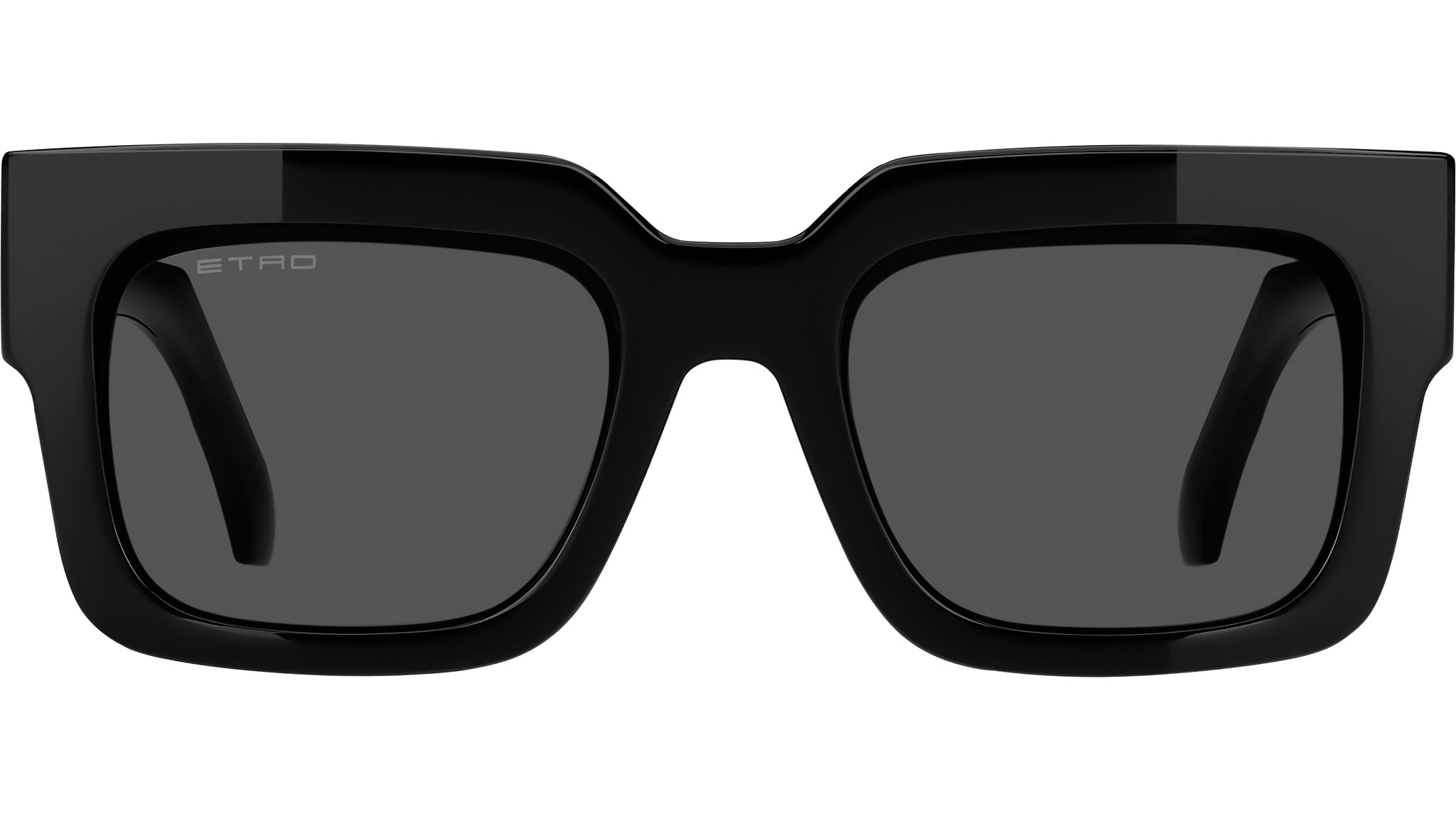 Etro Vintage Designer Sunglasses with Smoke Gradient Lenses - Black Frame Etro SE 9795 58 94N – Vintage Frames Company main image 4