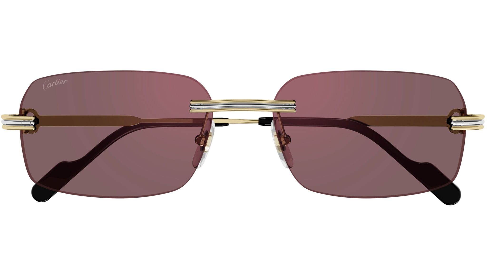 Cartier Première CT0271S Sunglasses 008 Shiny Gold - eye-oo.com