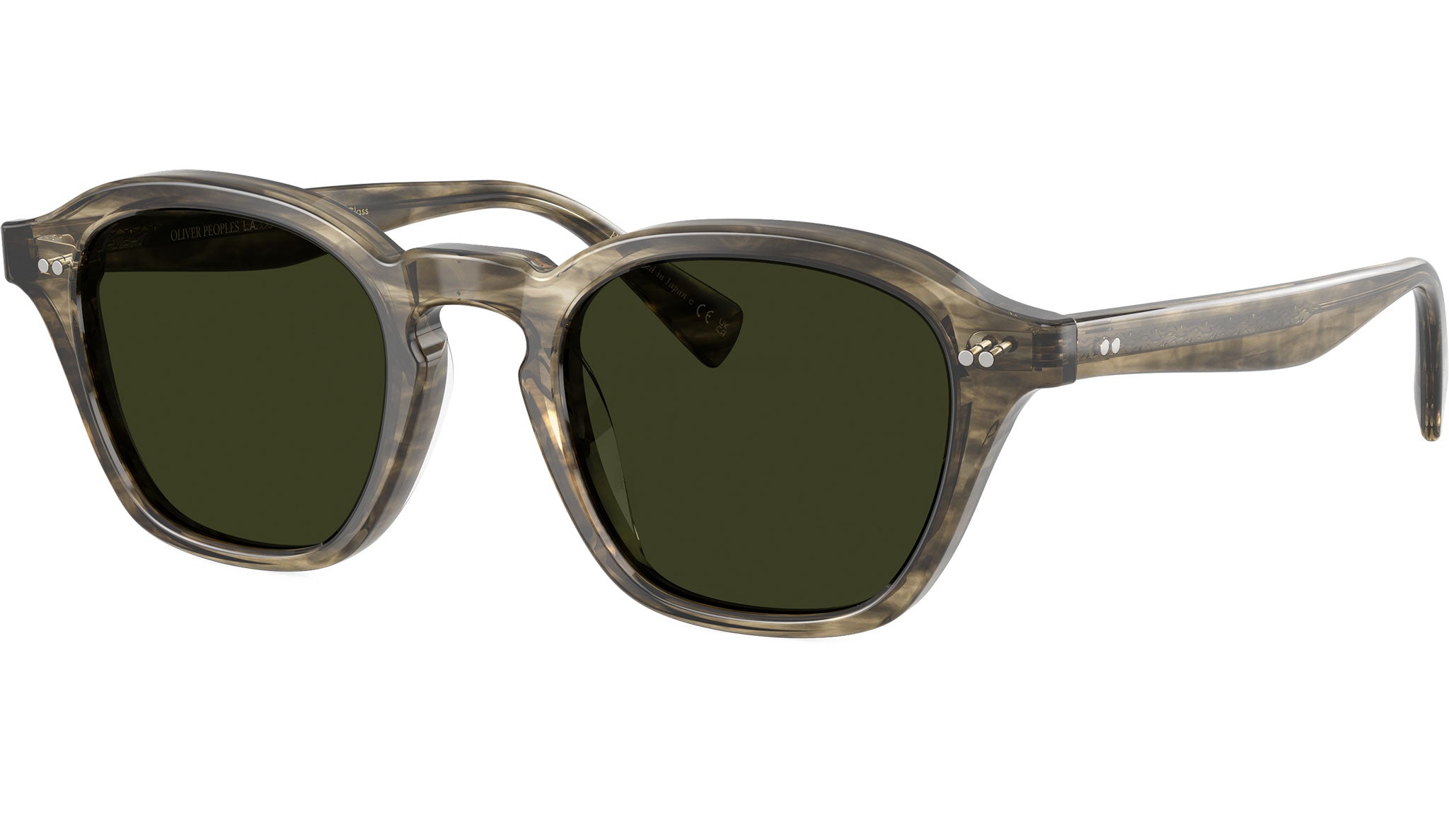 Oliver Peoples Eyles Sunglasses OV5580SU 1735P1 Soft Olive Bark
