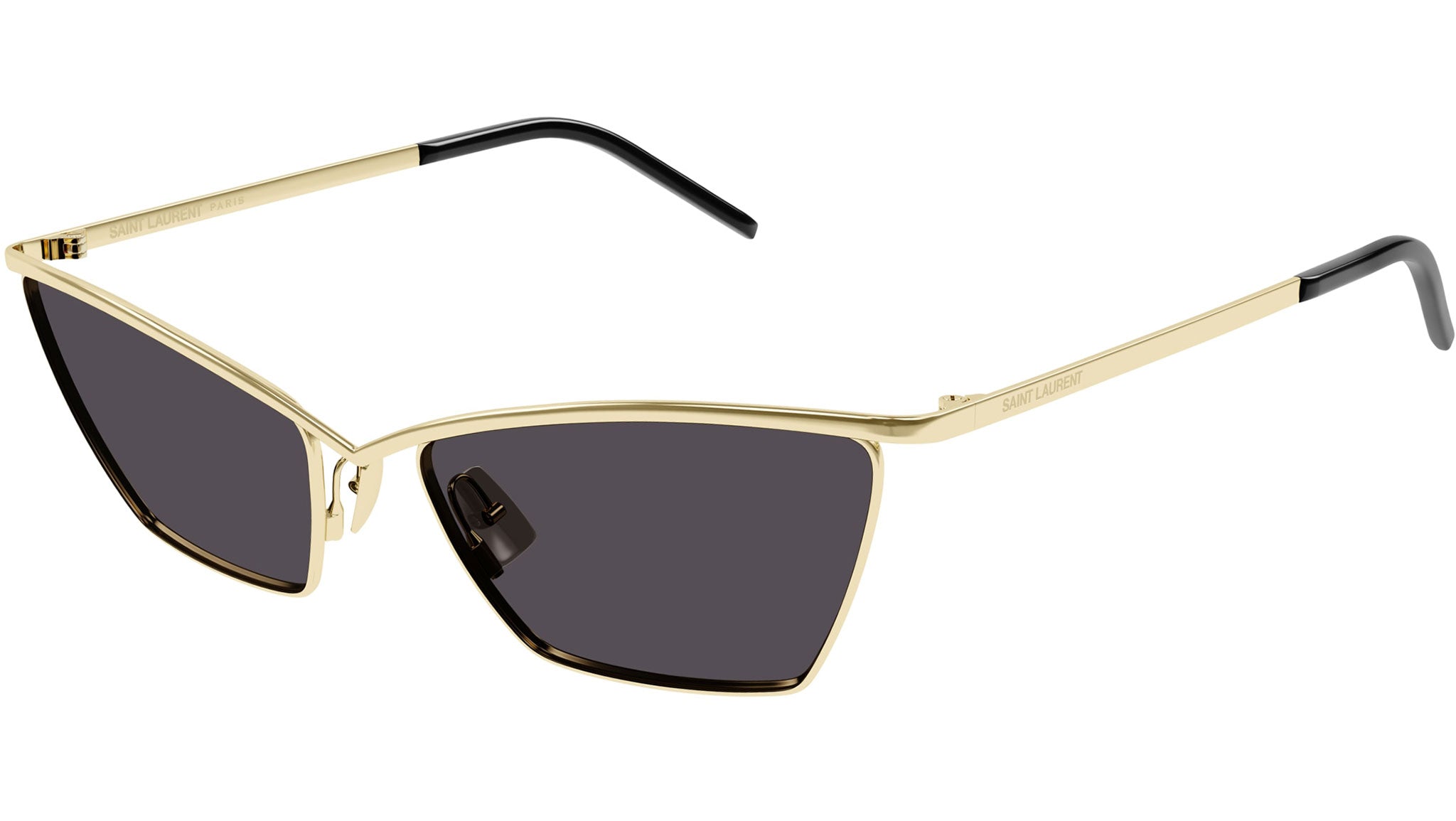 Saint Laurent SL 637 Sunglasses 003 Light Gold - eye-oo.com