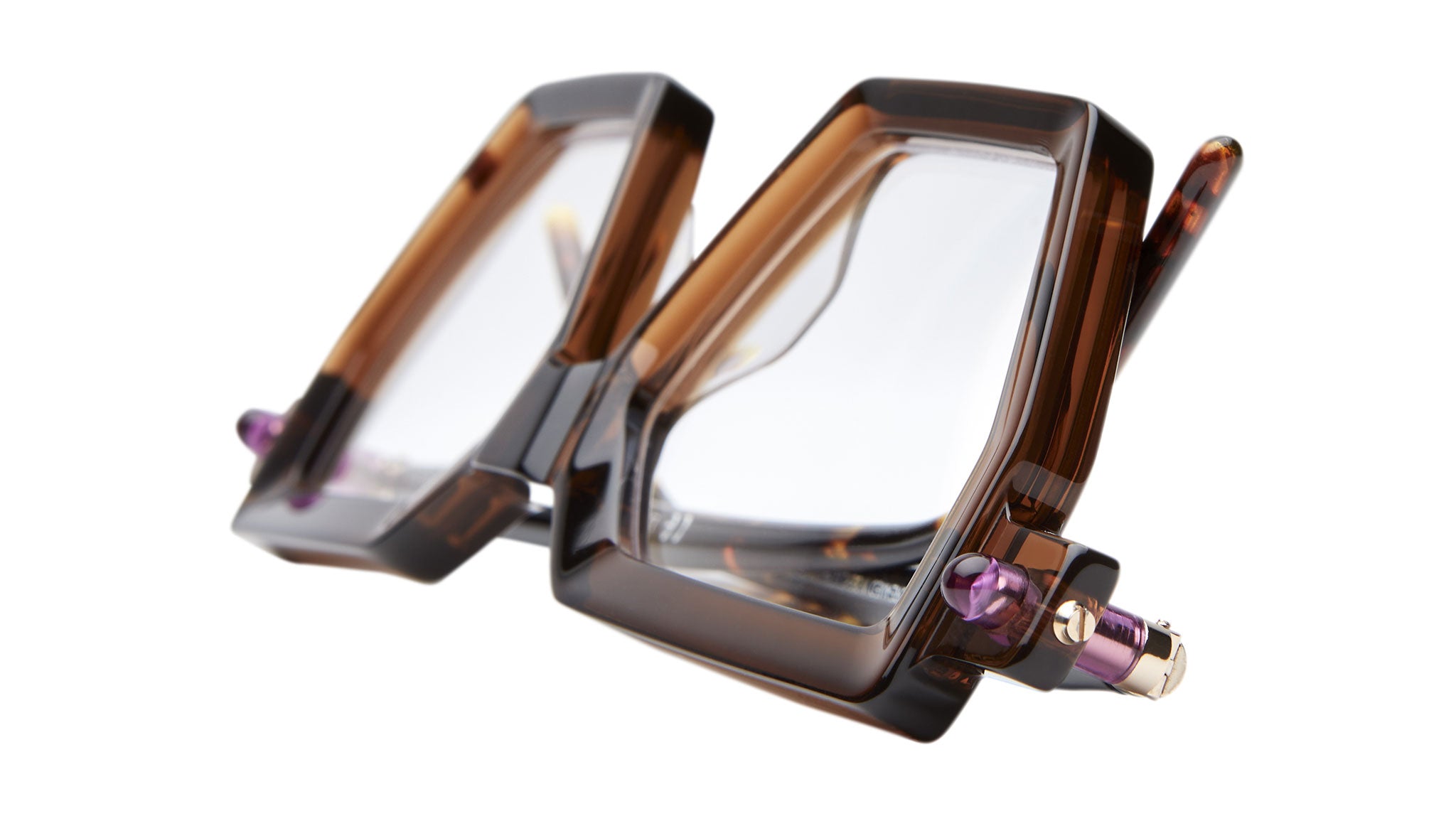 Kuboraum P26 BW Dark Brown Optical Frame - eye-oo.com