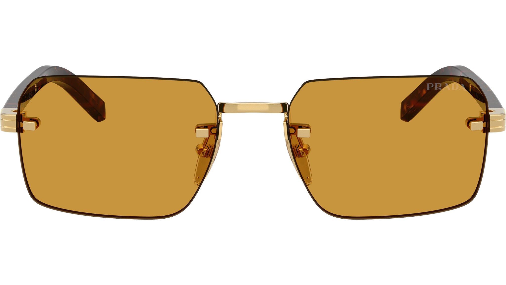 PR D55S Prada Sunglasses 5AK50P Gold - eye-oo.com