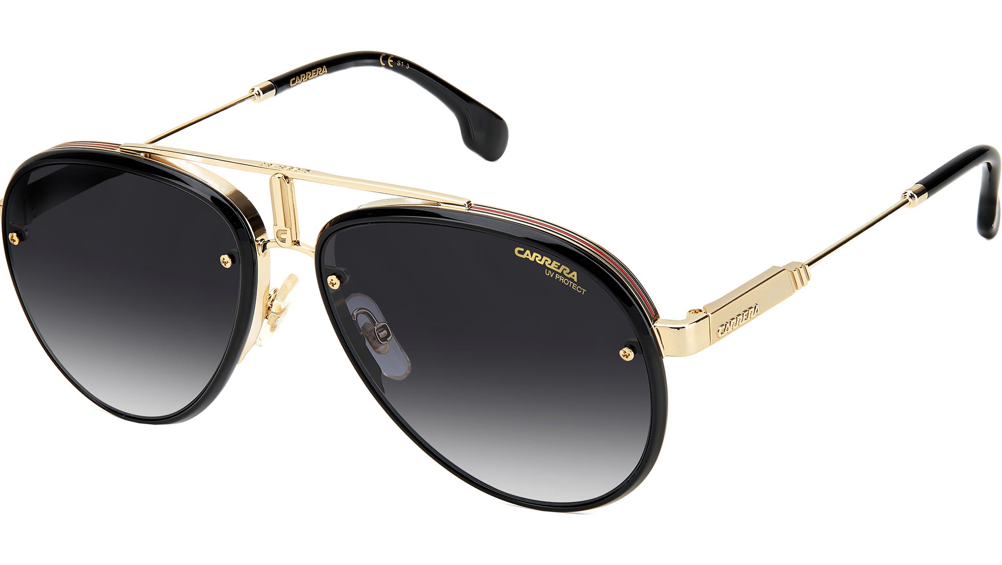Carrera Glory RHL Sunglasses Gold Black - eye-oo.com display picture 3