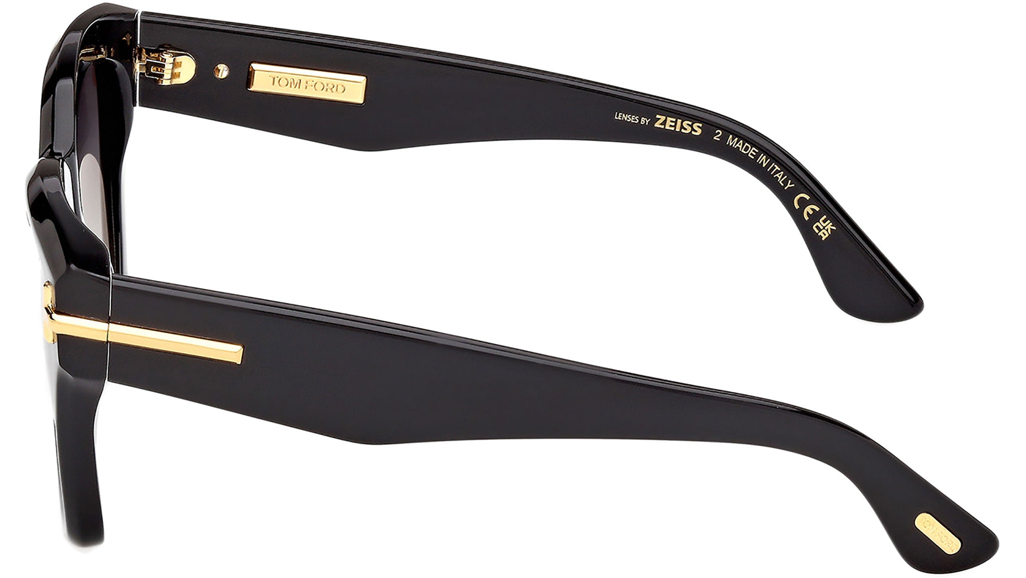 Tom Ford Icon Sunglasses FT1329 01B Shiny Black - eye-oo.com