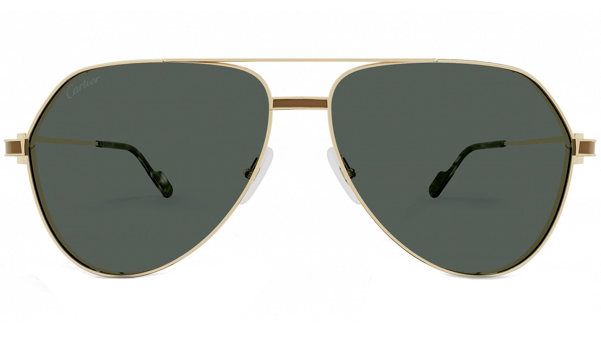 Cartier Première CT0334S Sunglasses 002 Shiny Gold - eye-oo.com