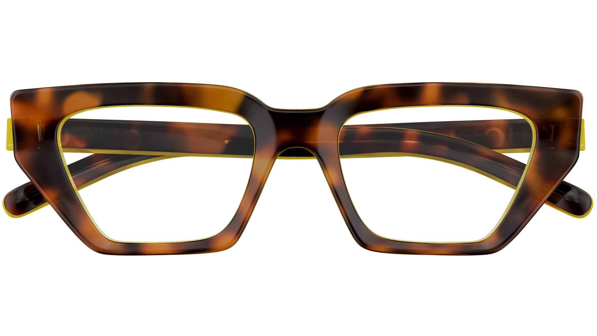 Gucci GG1720O 002 Havana Cat Eye Glasses - eye-oo.com