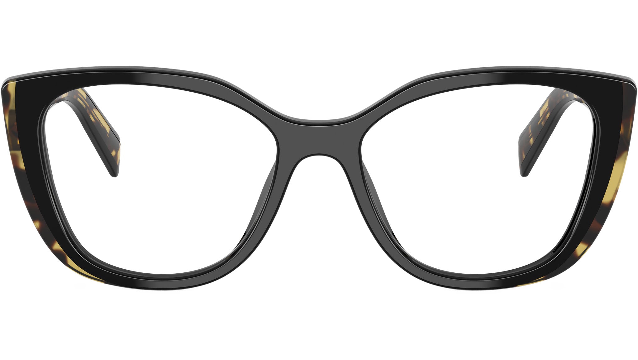 PR B04V Prada Glasses 3891O1 Black / Medium Tortoise - eye-oo.com