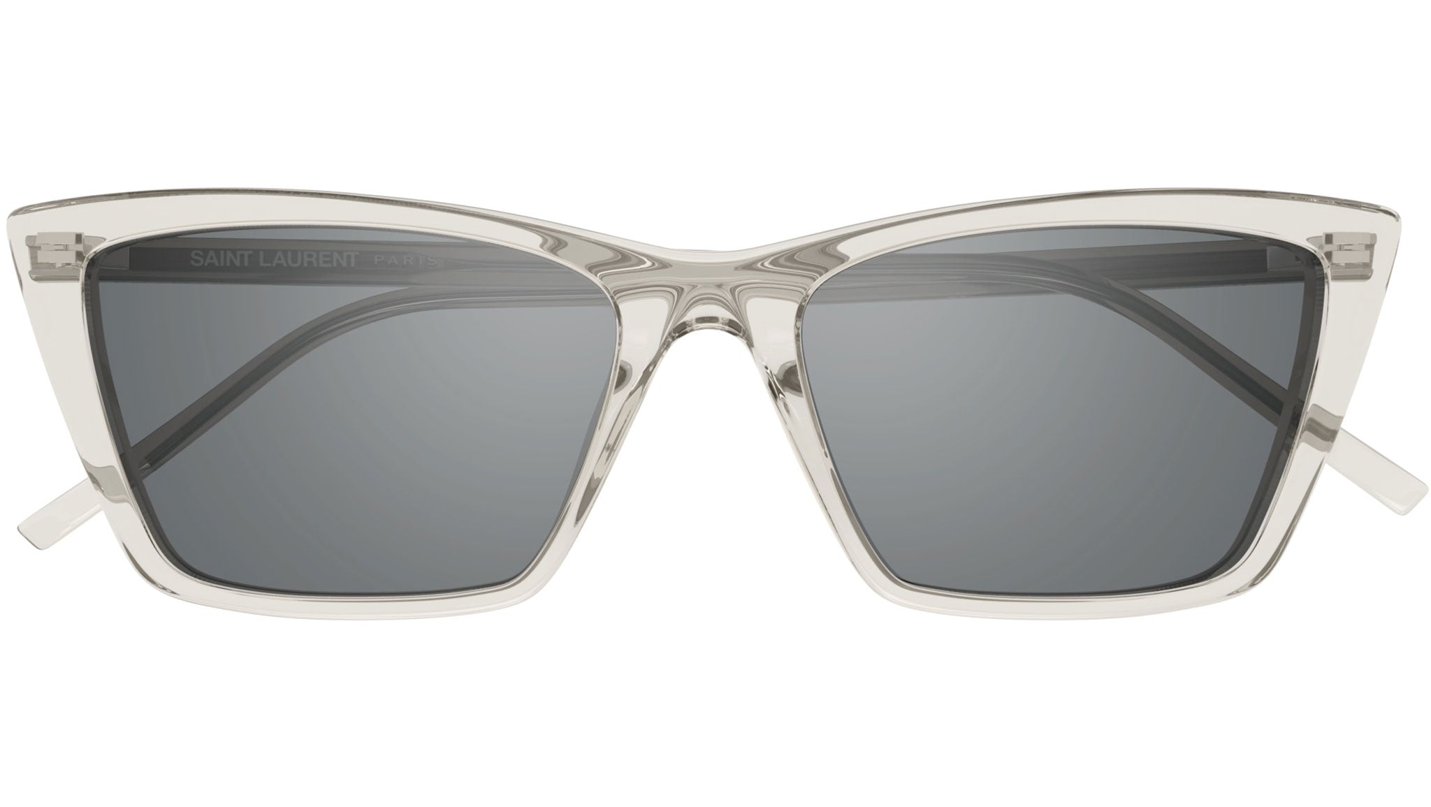 SL 737 MICA THIN Saint Laurent Sunglasses 004 Transparent Beige