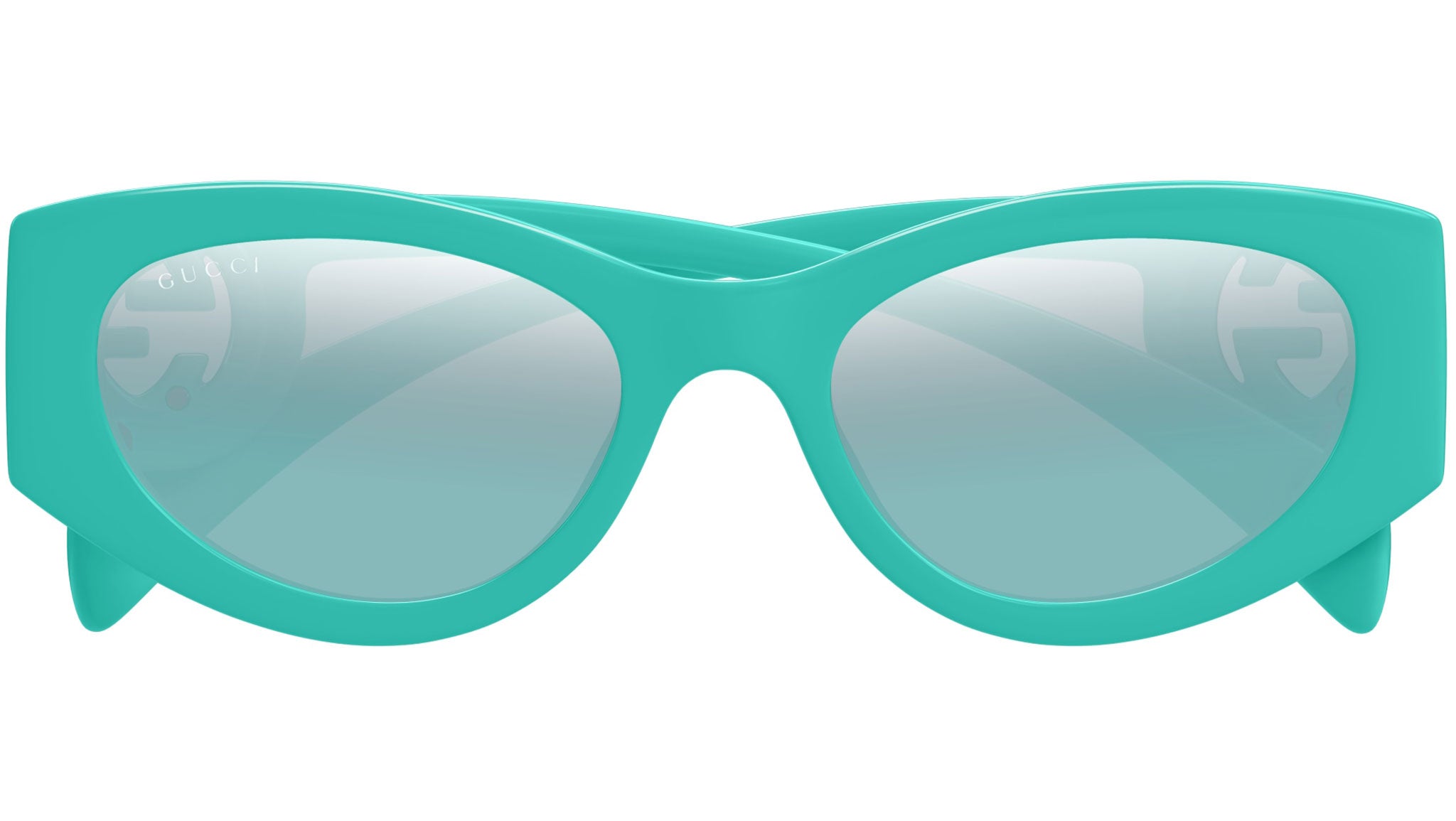Gucci Sunglasses GG1691S 004 Shiny Turquoise - eye-oo.com