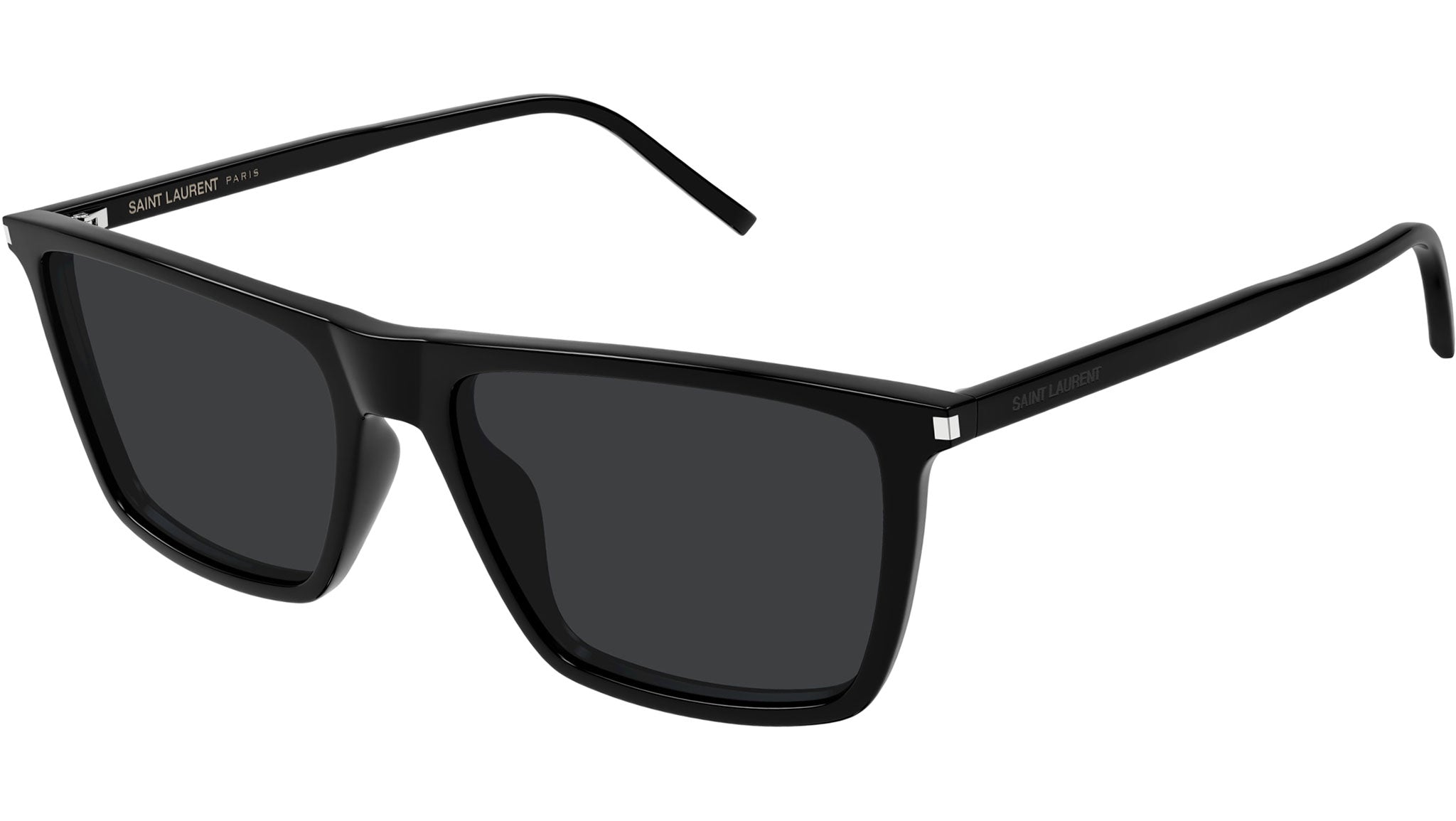 SL 668 Saint Laurent Sunglasses 001 Shiny Black - eye-oo.com display picture 1