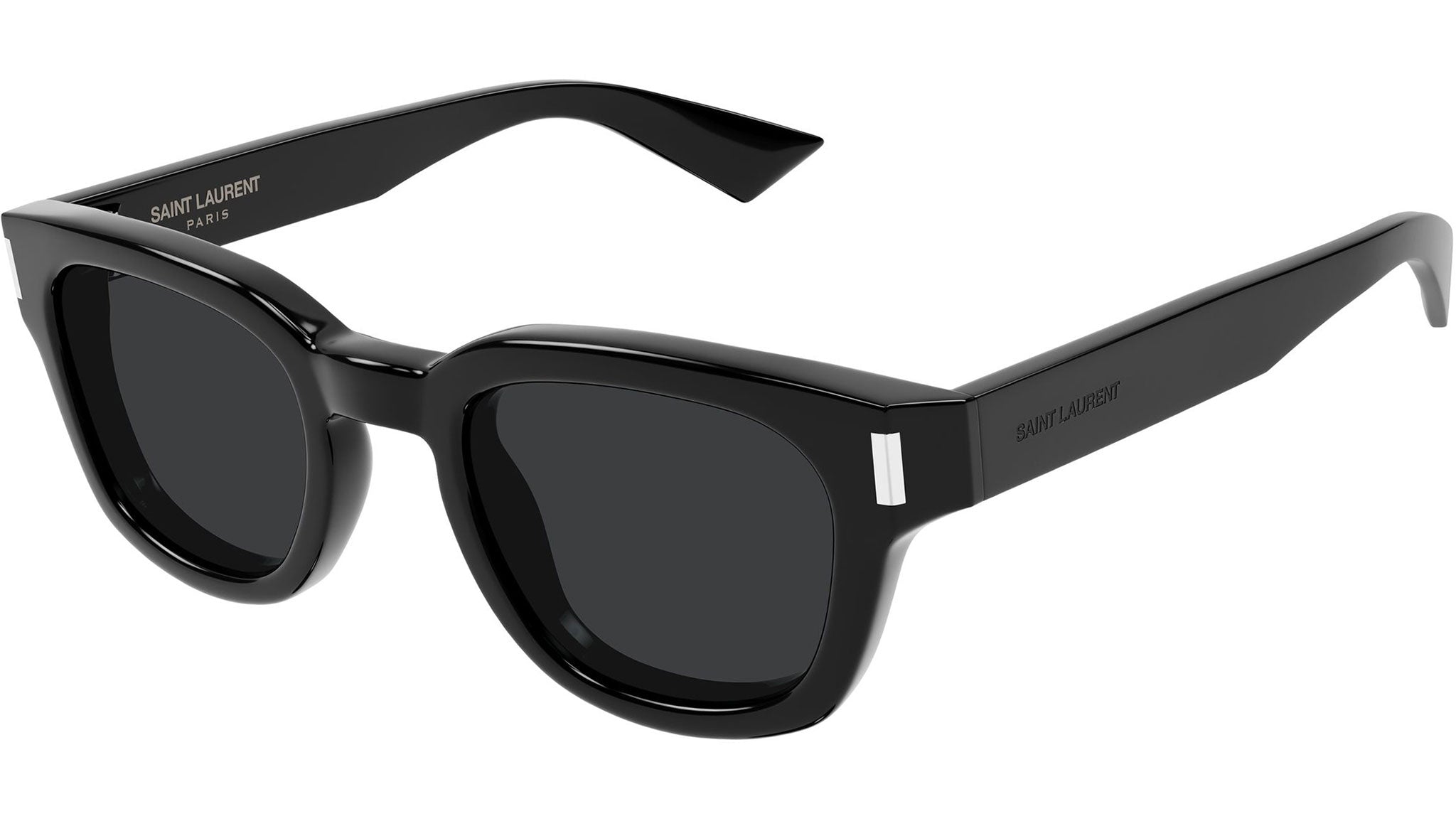 SL 838 Saint Laurent Sunglasses 005 Shiny Black - eye-oo.com