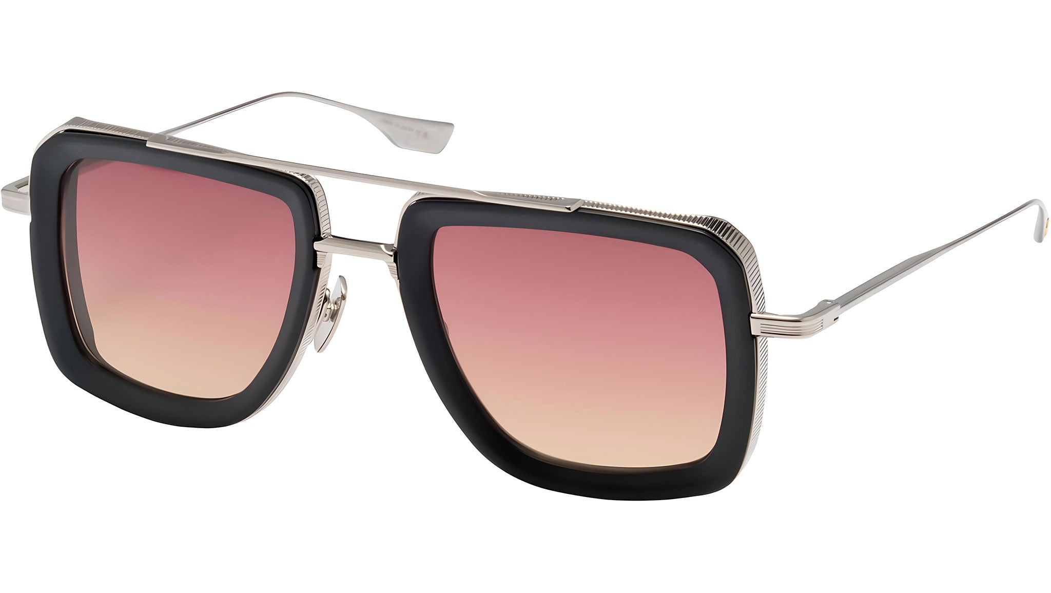 Dita Dubsignal DTS465 03 Sunglasses Raw Titanium Matte Black - eye