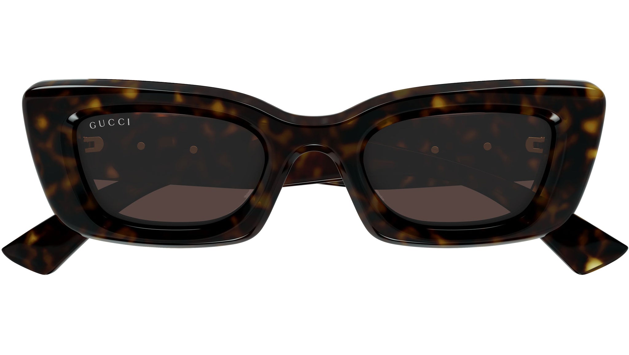 Gucci GG1827S 002 Cat Eye Sunglasses Dark Havana - eye-oo.com display picture 3