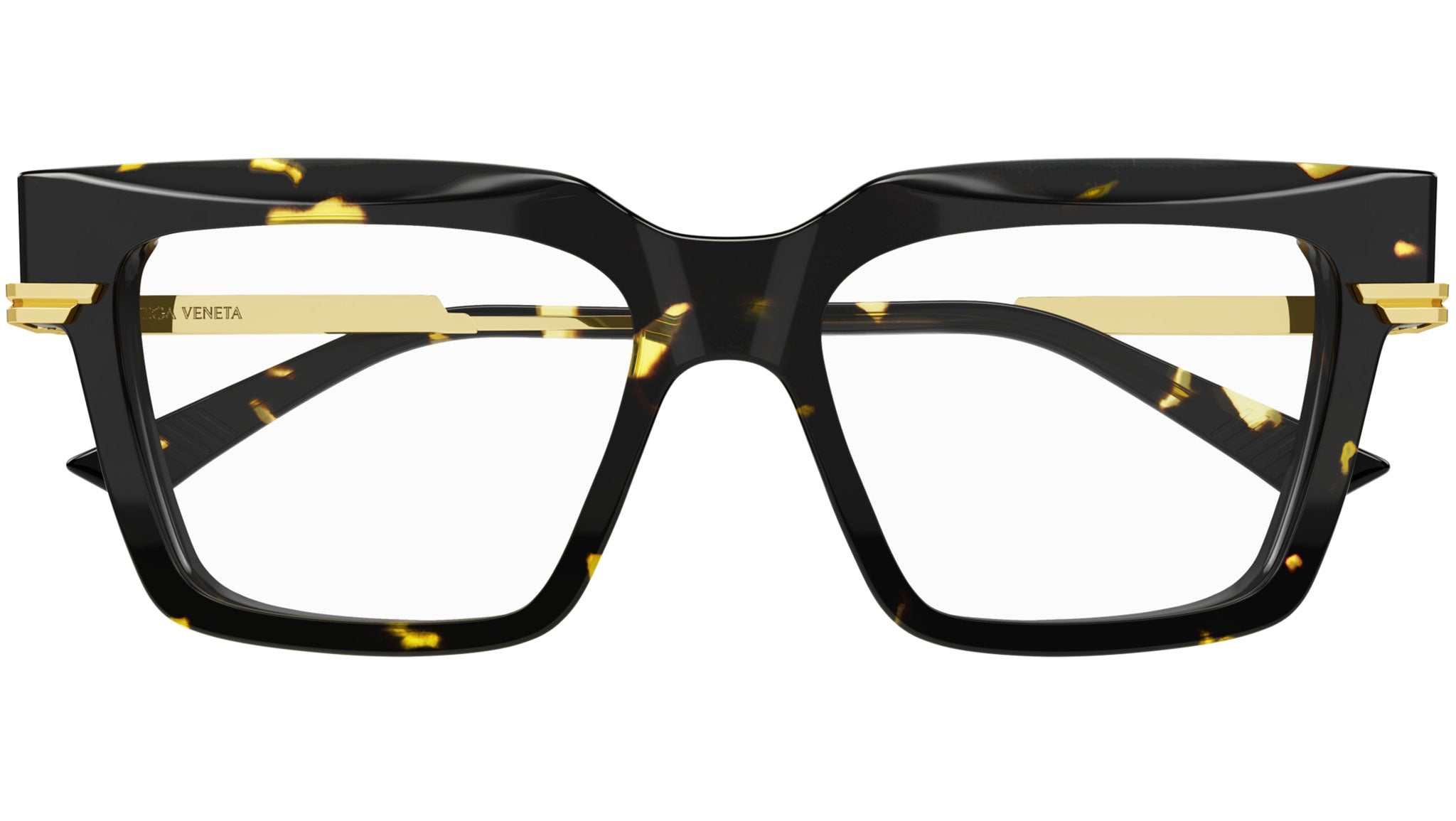 Bottega Veneta BV1243O 002 Shiny Havana Optical Frame - eye-oo.com