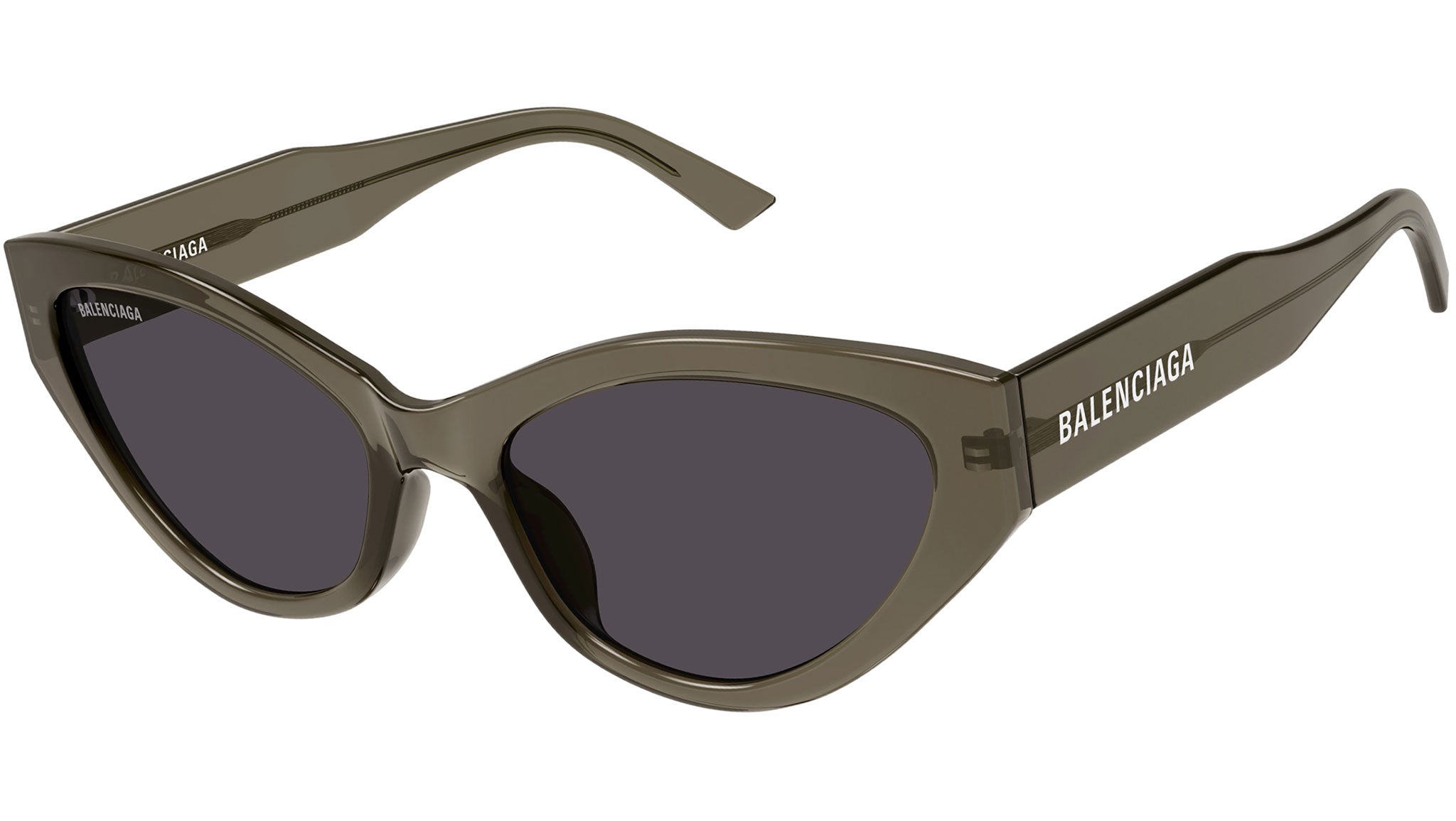 Balenciaga BB0306S Sunglasses 003 Shiny Green - eye-oo.com