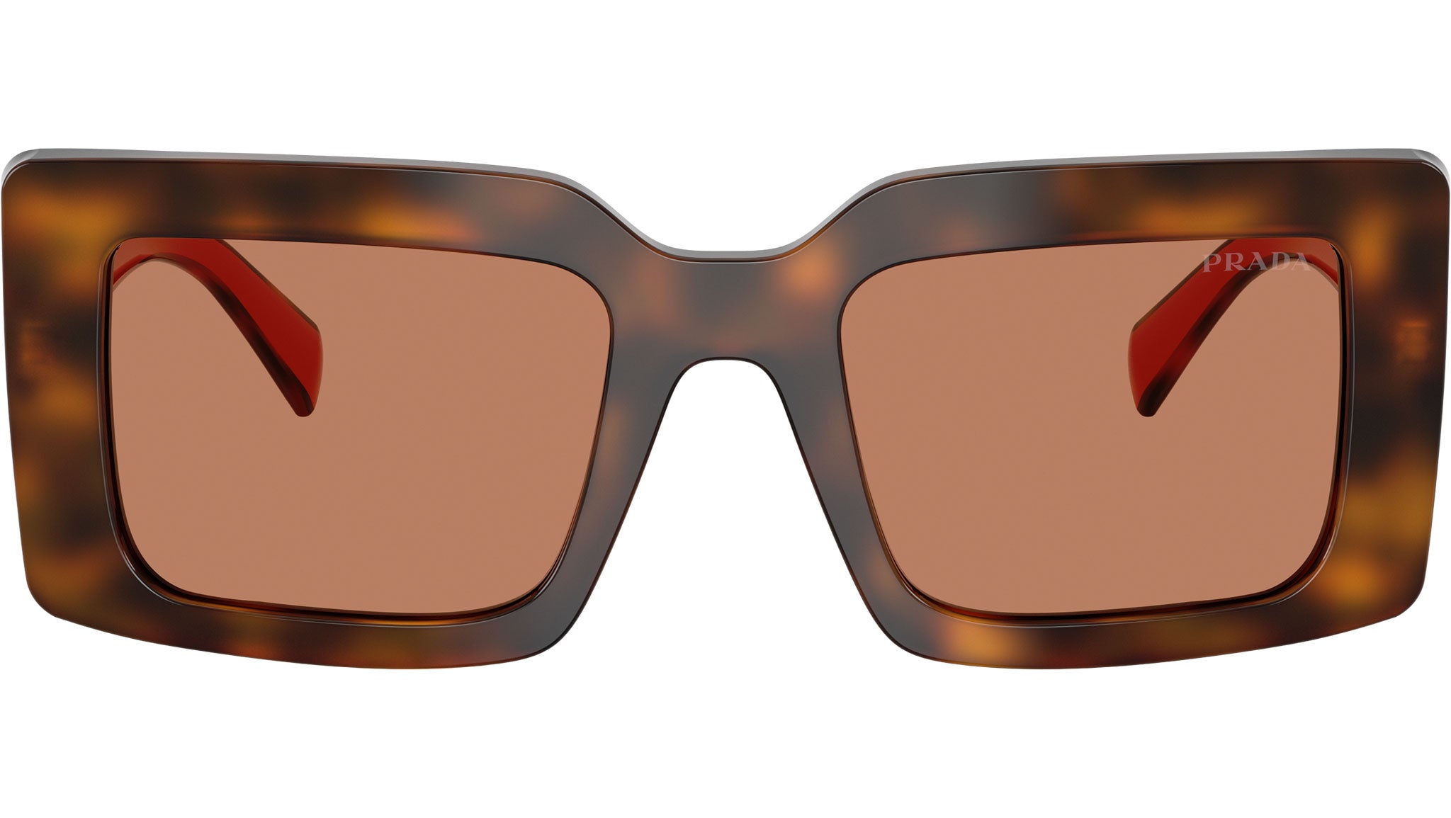 PR D01S Prada Sunglasses 01K90Q Juniper Tortoise Cotto - eye-oo.com