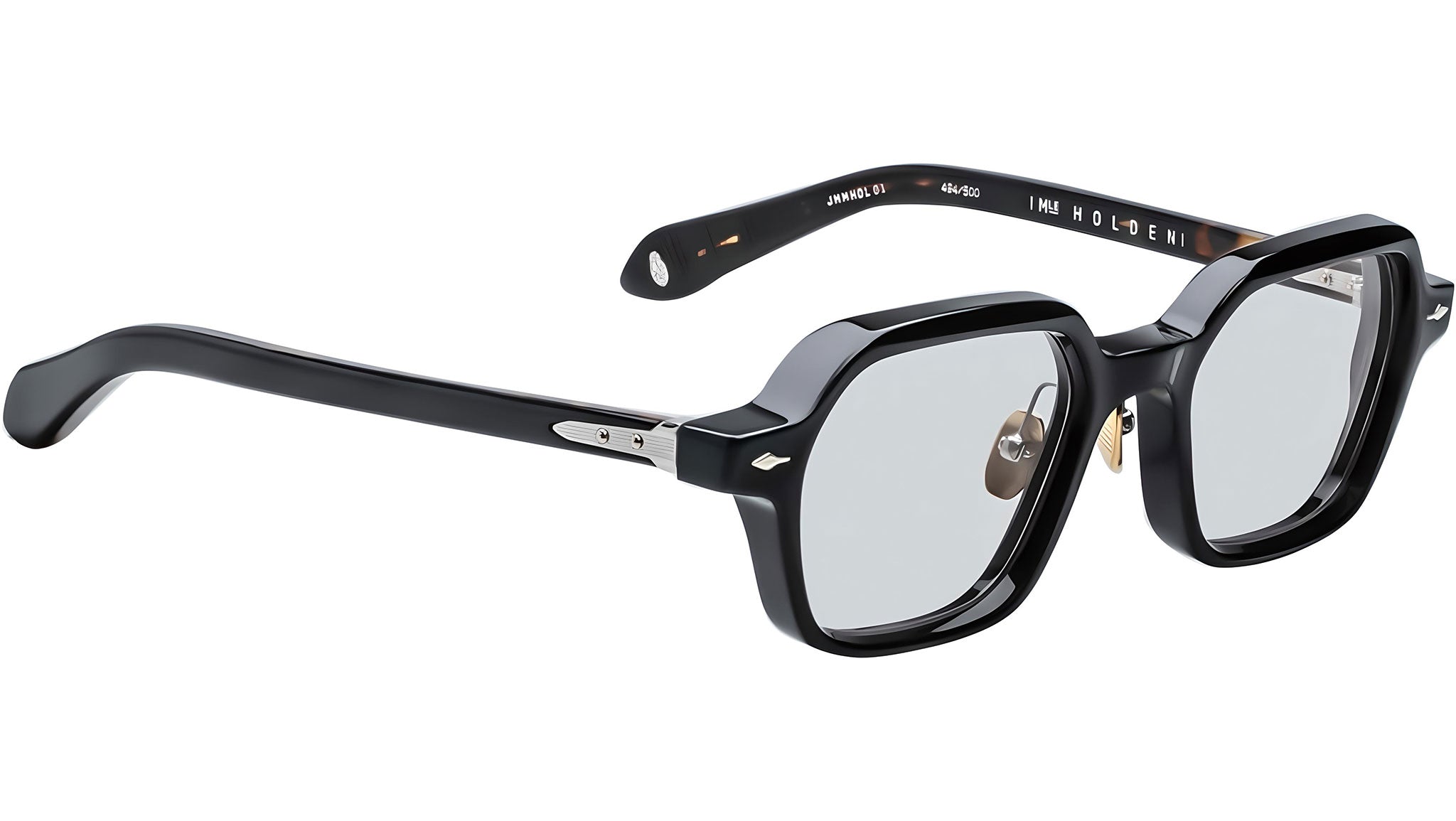 Jacques Marie Mage Holden Noir RX Optical Frame JMMHOLRX-01 - eye