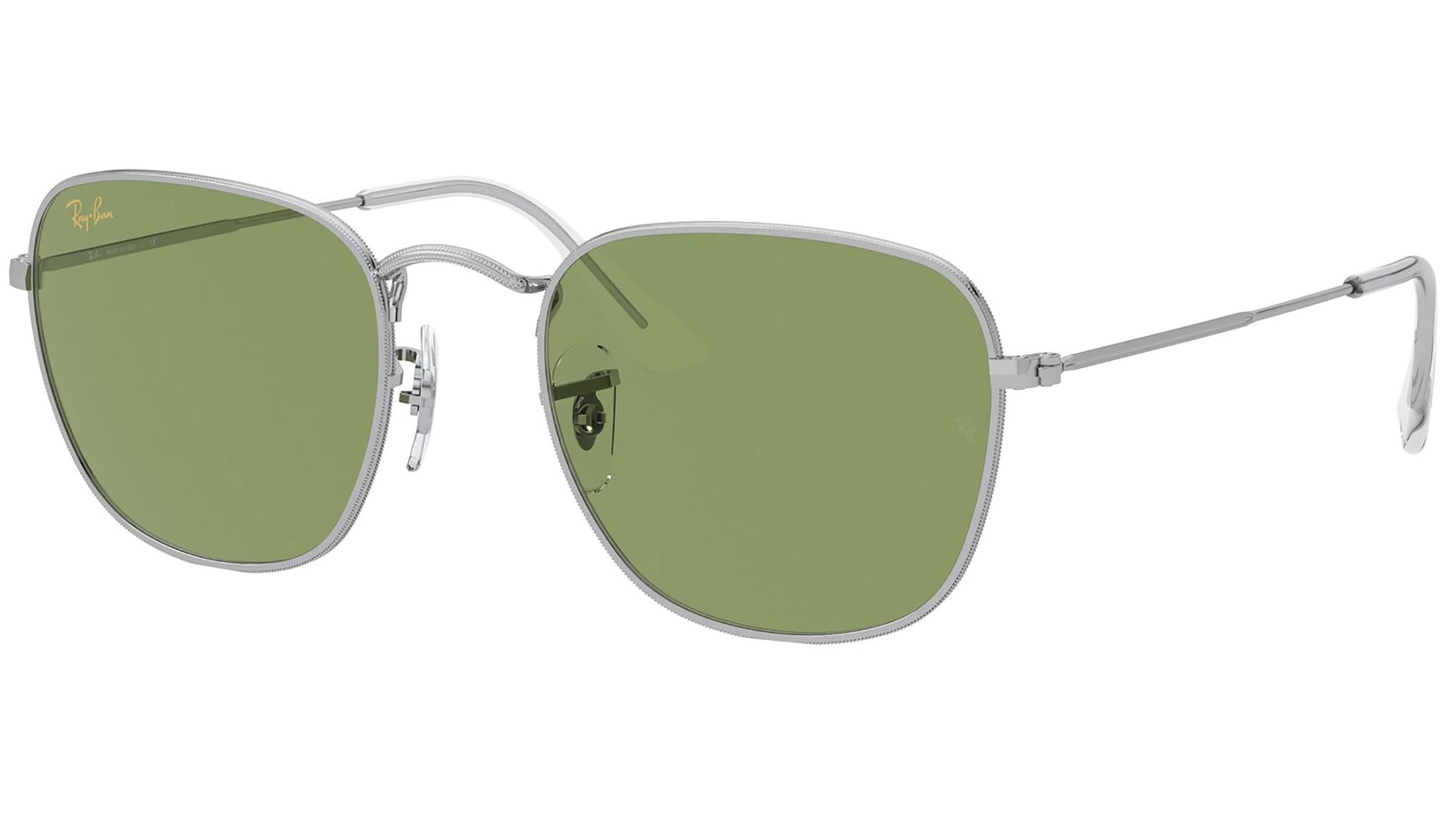 Ray-Ban Frank RB3857 91984E Silver Sunglasses - eye-oo.com