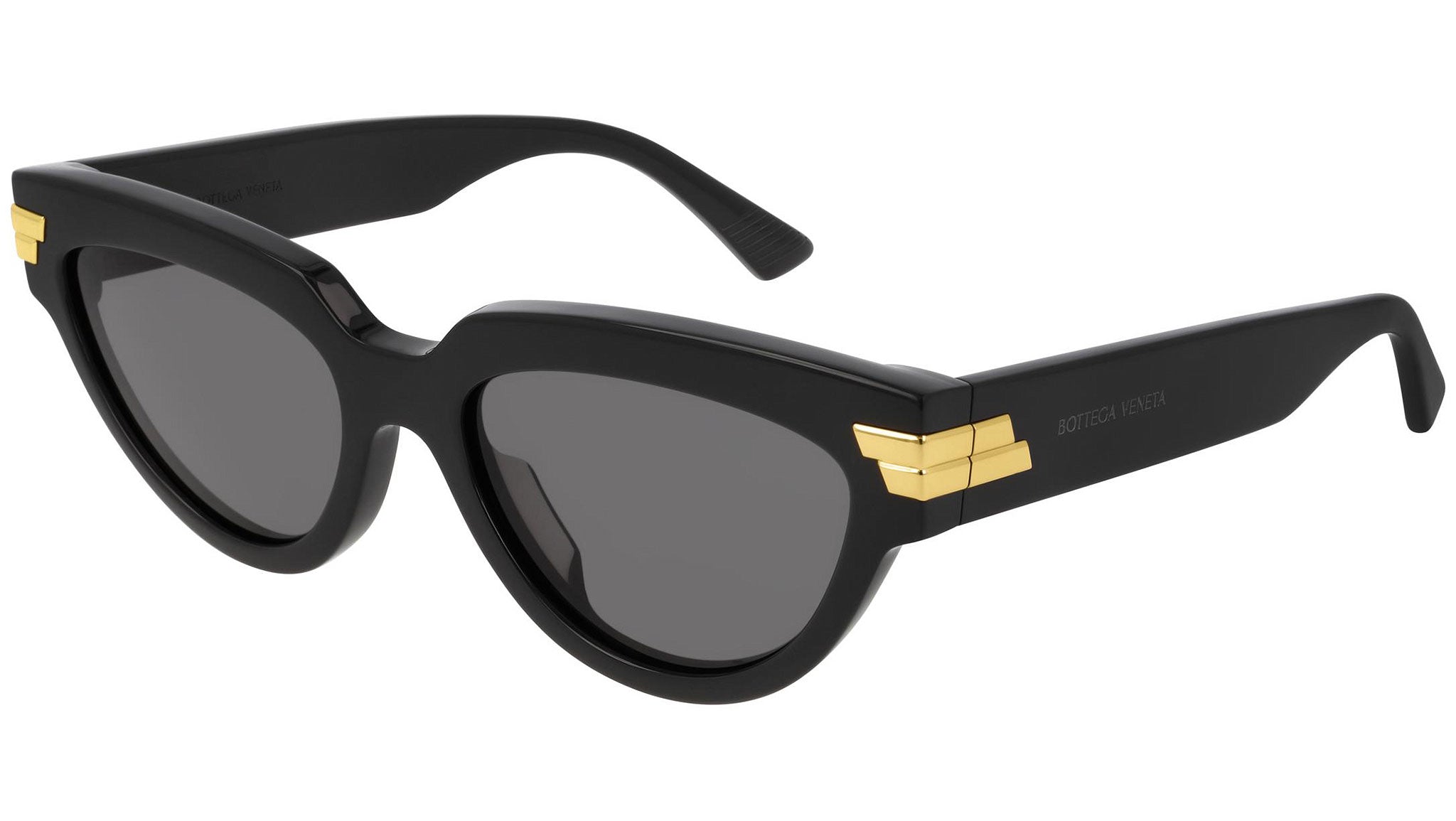 Bottega Veneta BV1035S 001 Shiny Black Sunglasses - eye-oo.com display picture 3