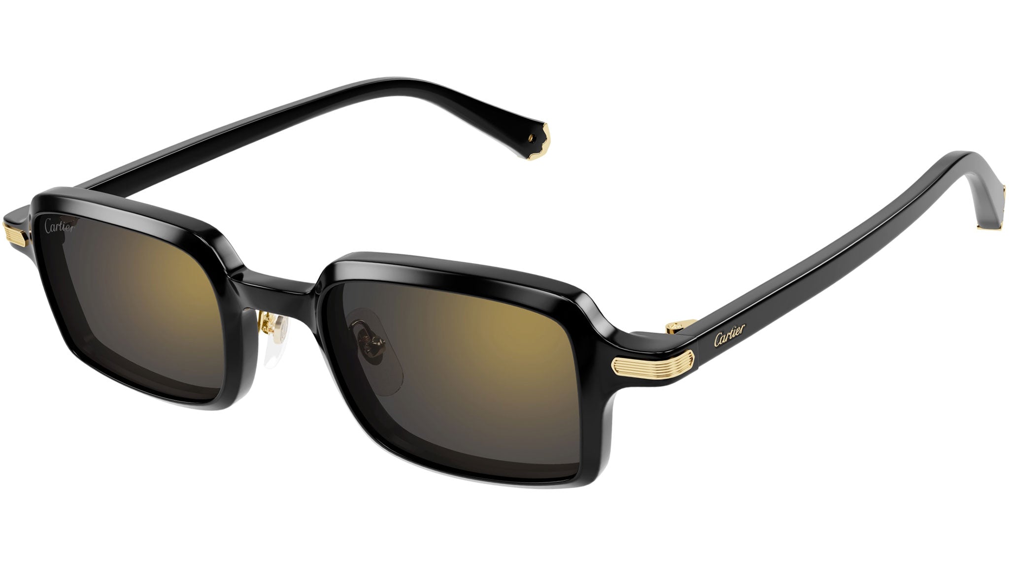 Cartier Première CT0539S Sunglasses 001 Black Black - eye-oo.com