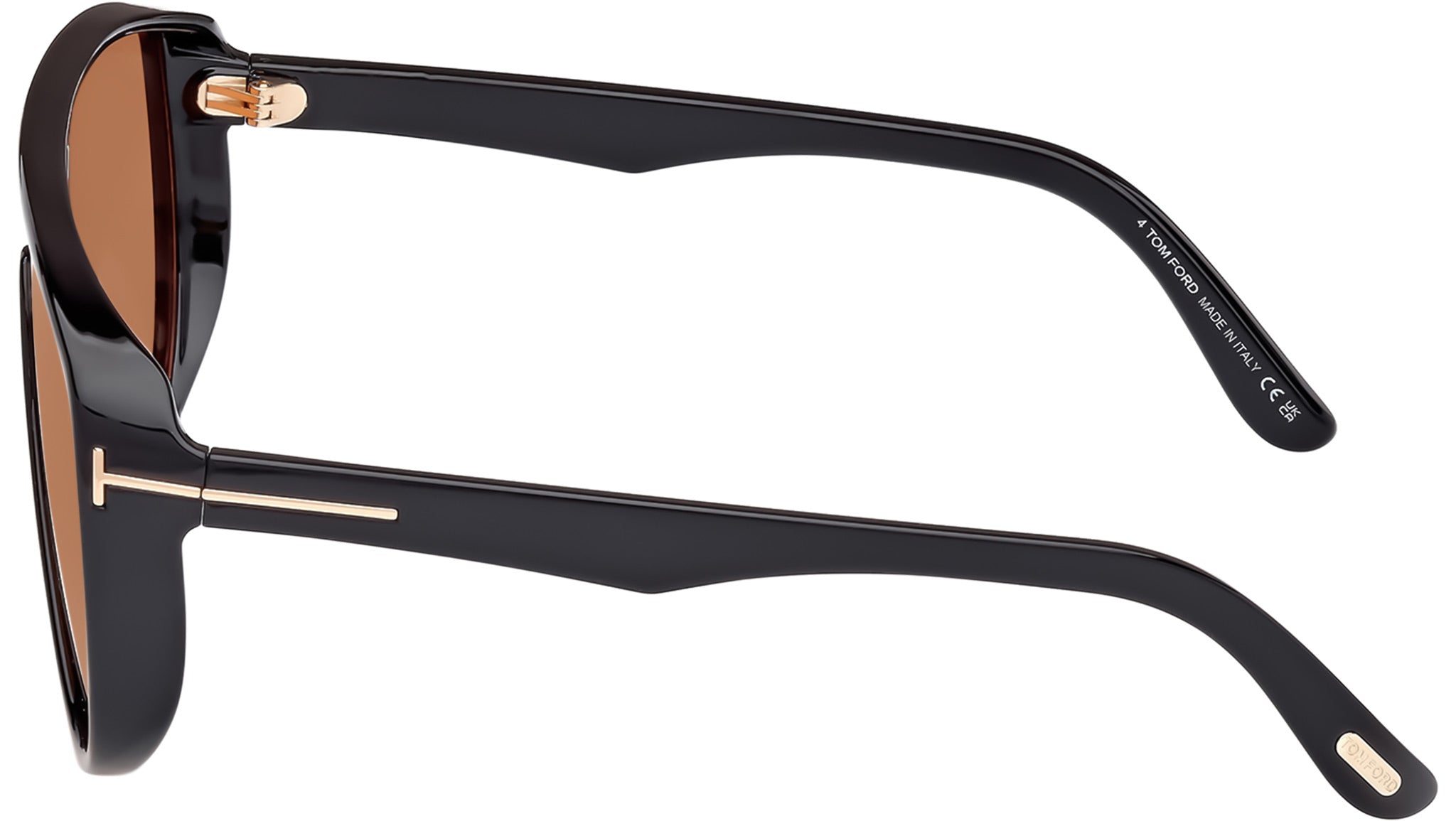 Tom Ford Achilles Sunglasses FT1182 01E Shiny Black - eye-oo.com