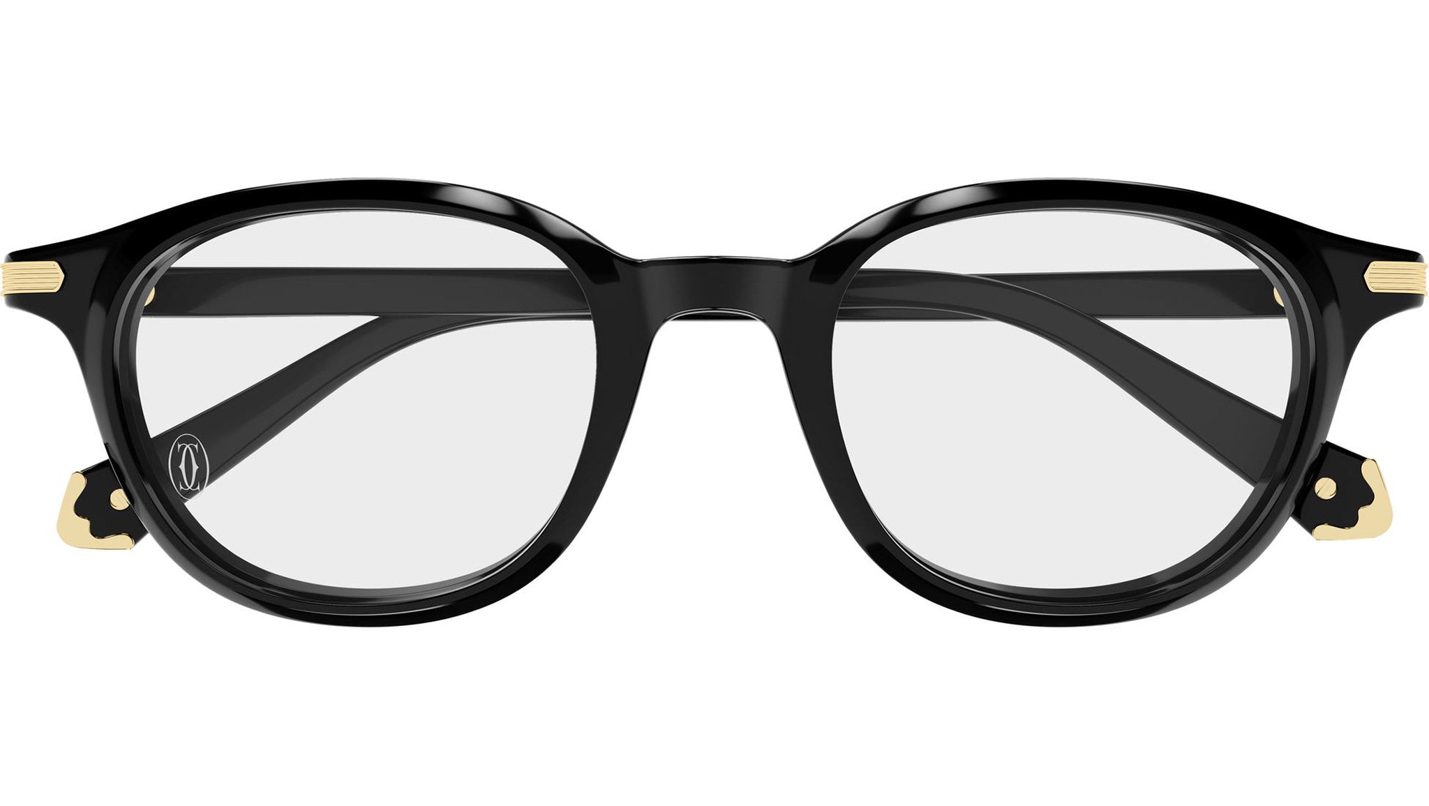 Cartier Première CT0584O Eyeglasses 005 Black Black - eye-oo.com
