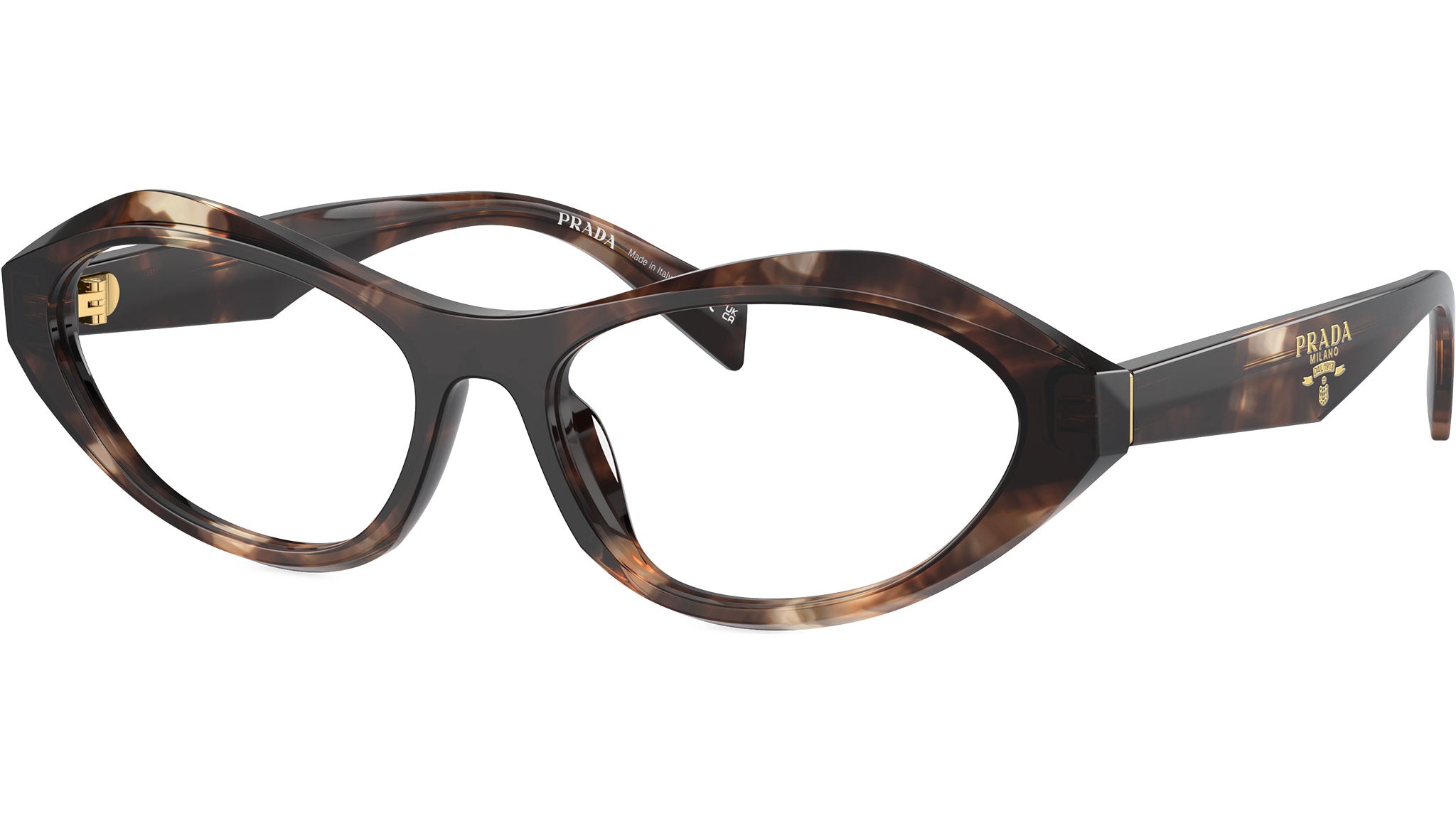 Prada PR A21V Eyeglasses 14P1O1 Caramel - eye-oo.com display picture 1