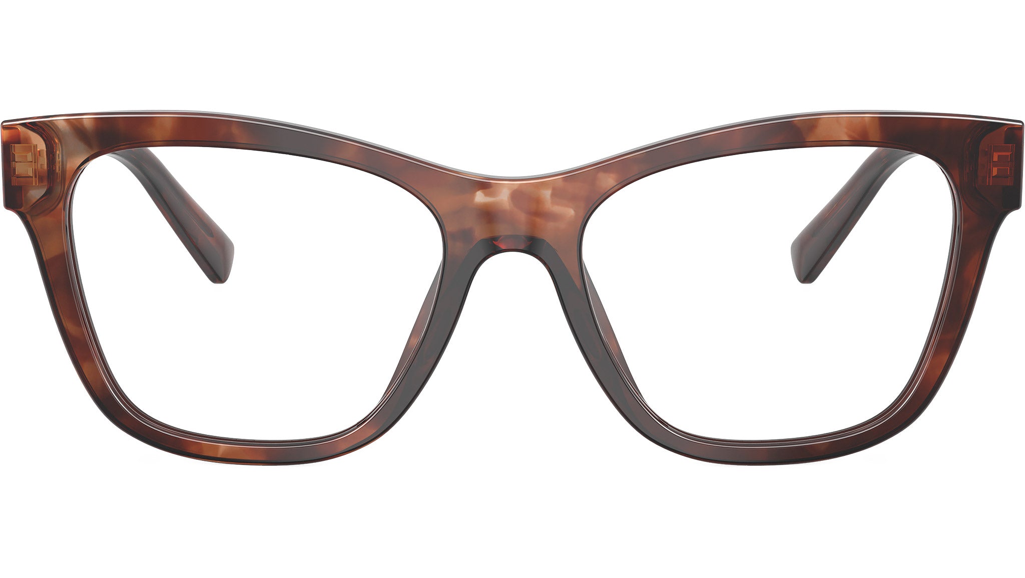 Dolce & Gabbana DG 3430 Glasses 3222 Dark Red Havana - eye  display picture 3