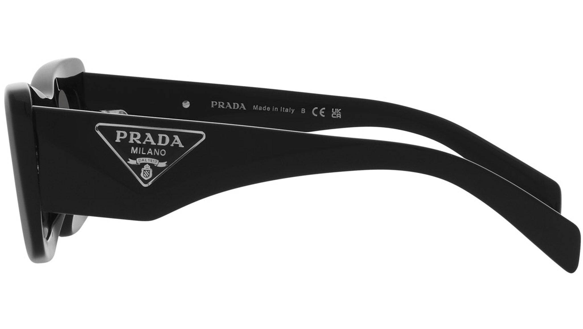Prada PR 13ZS 1AB5S0 Sunglasses Black - eye-oo.com
