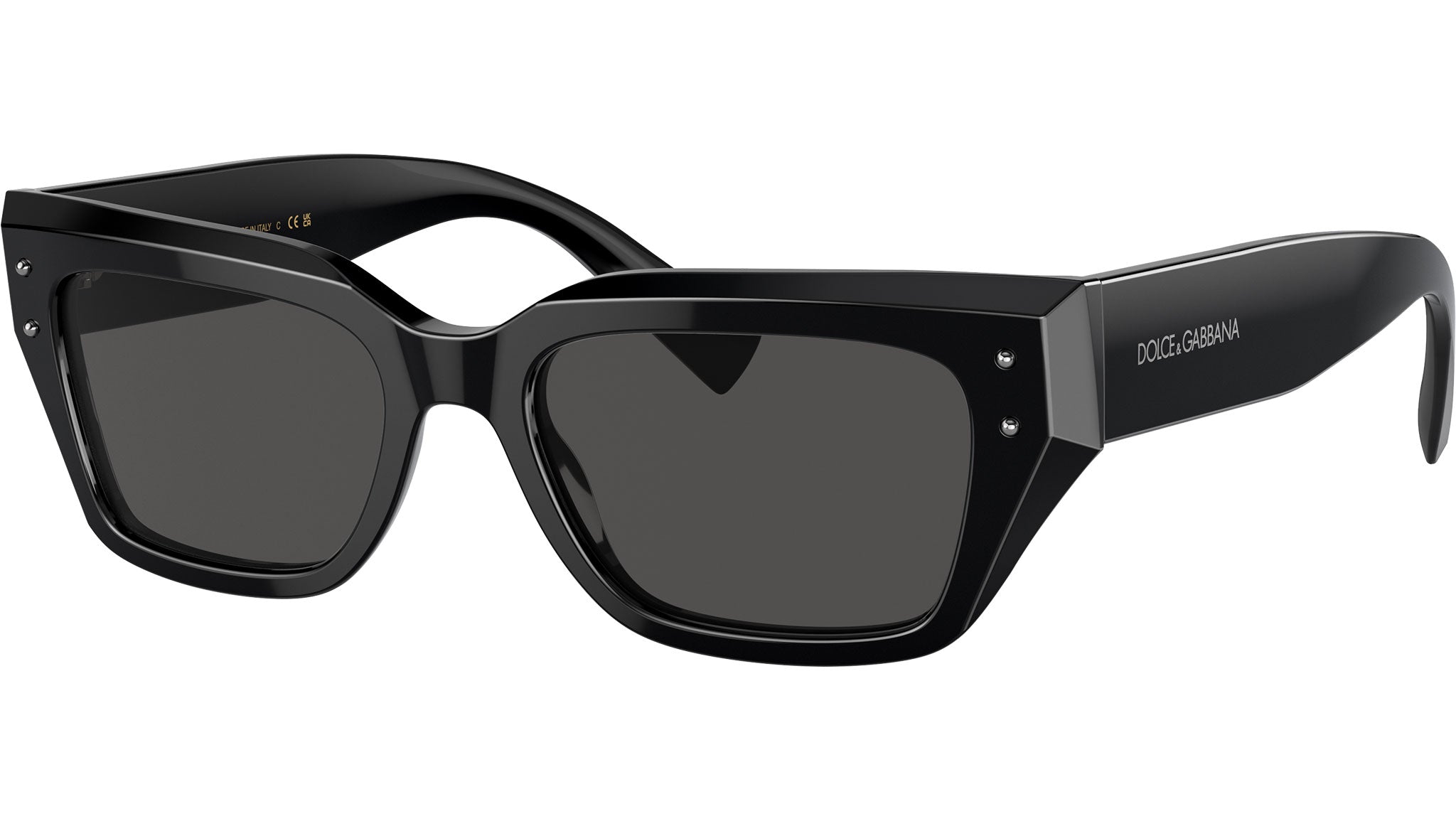 Dolce & Gabbana DG4462 Sunglasses 501/87 Black - eye-oo.com