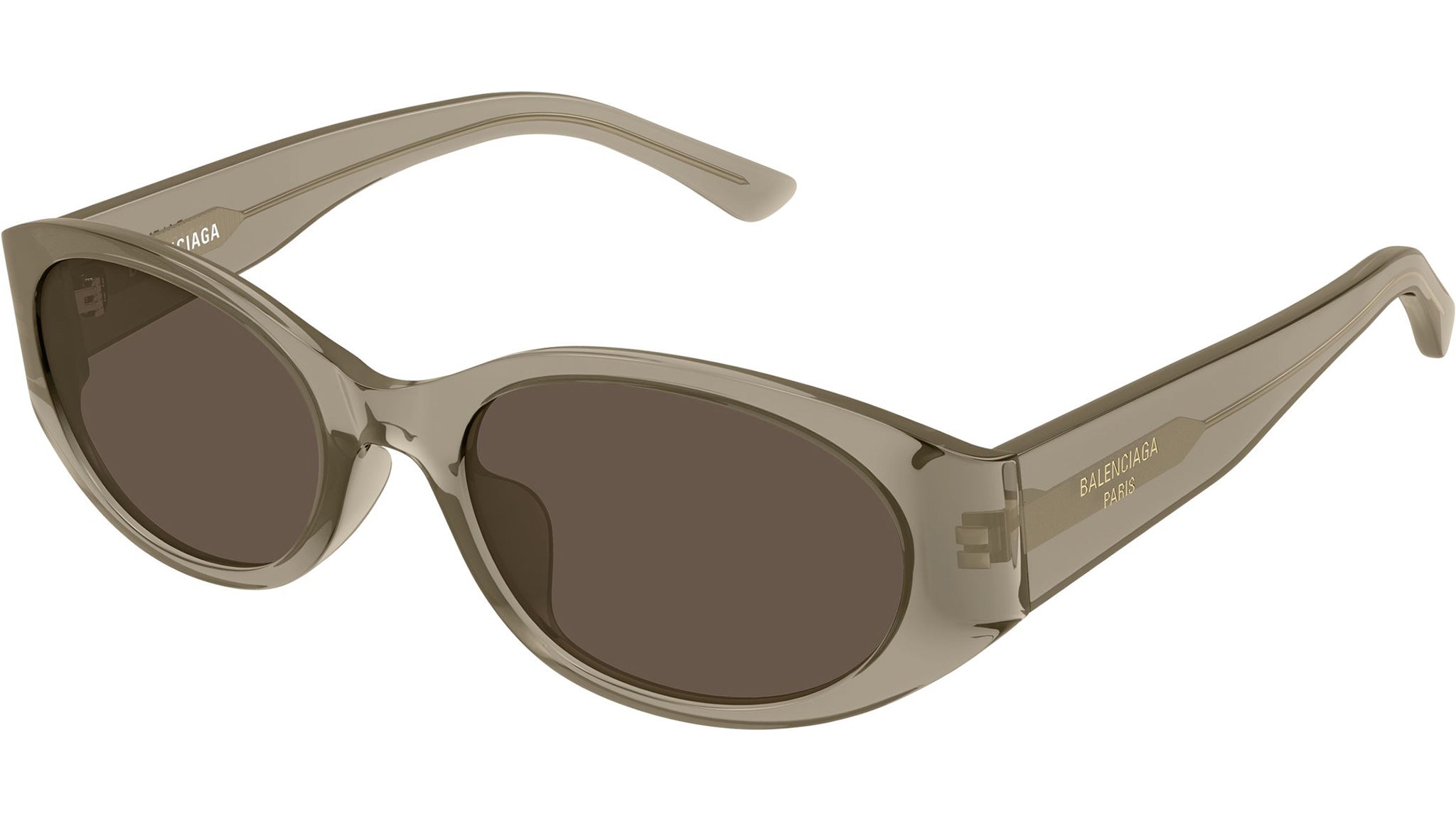 Brown Balenciaga Sunglasses Balenciaga BB0007S XL (59 - 18) with Brown lenses and  main image 3