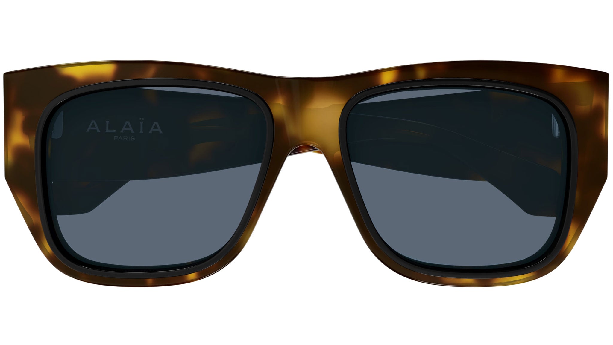 AA0090S Azzedine Alaïa Rectangular Sunglasses 003 Havana - eye-oo.com