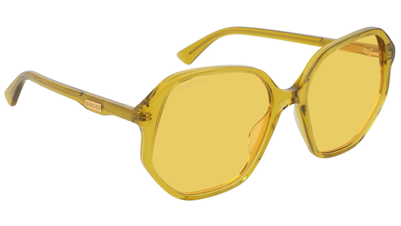 GG0258S transparent yellow and yellow