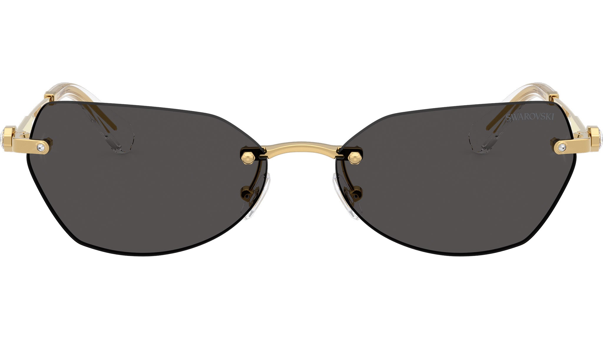 0SK7038 Swarovski Sunglasses 400487 Gold - eye-oo.com
