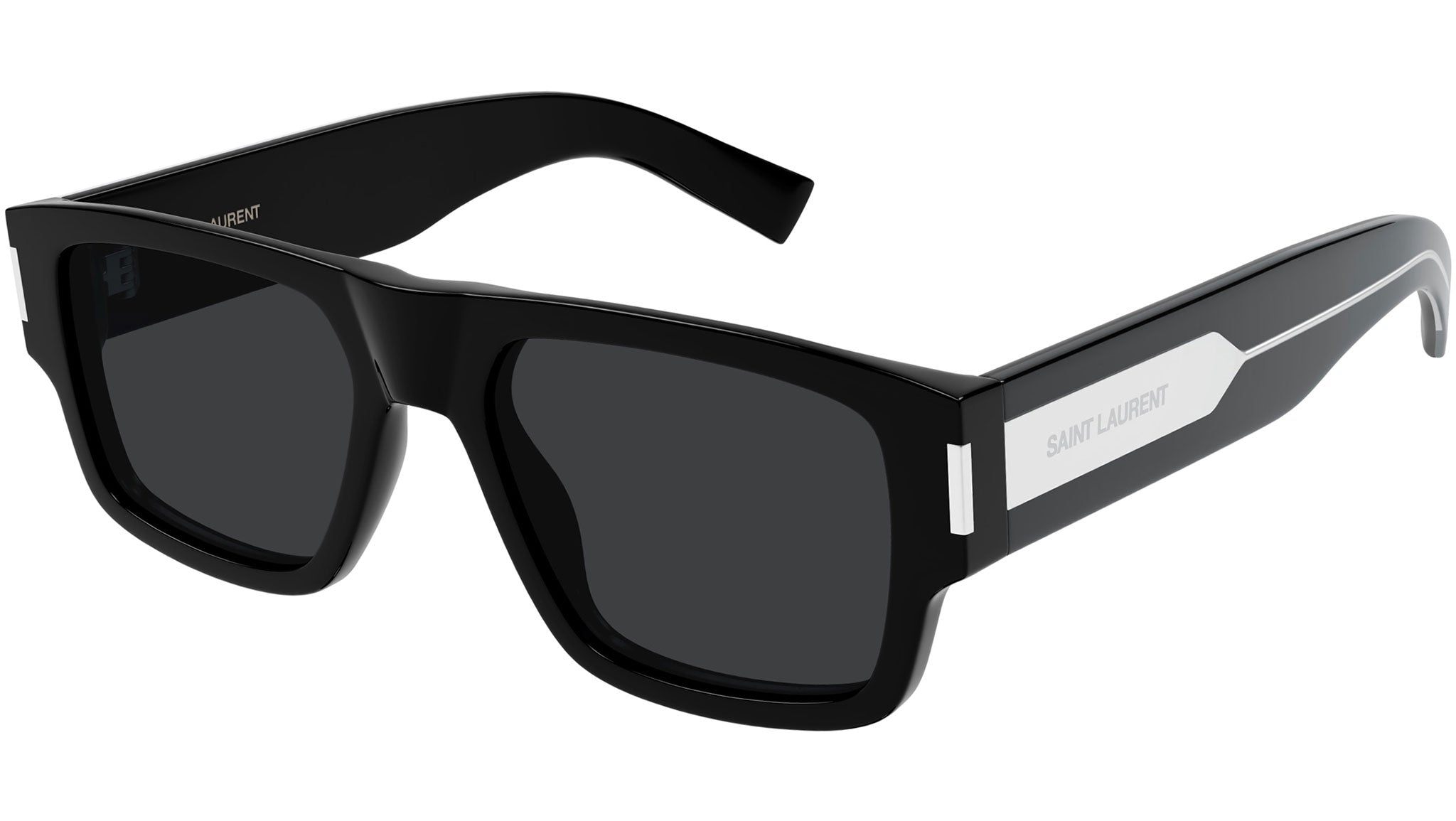 SL 659 Saint Laurent Sunglasses 001 Shiny Black - eye-oo.com