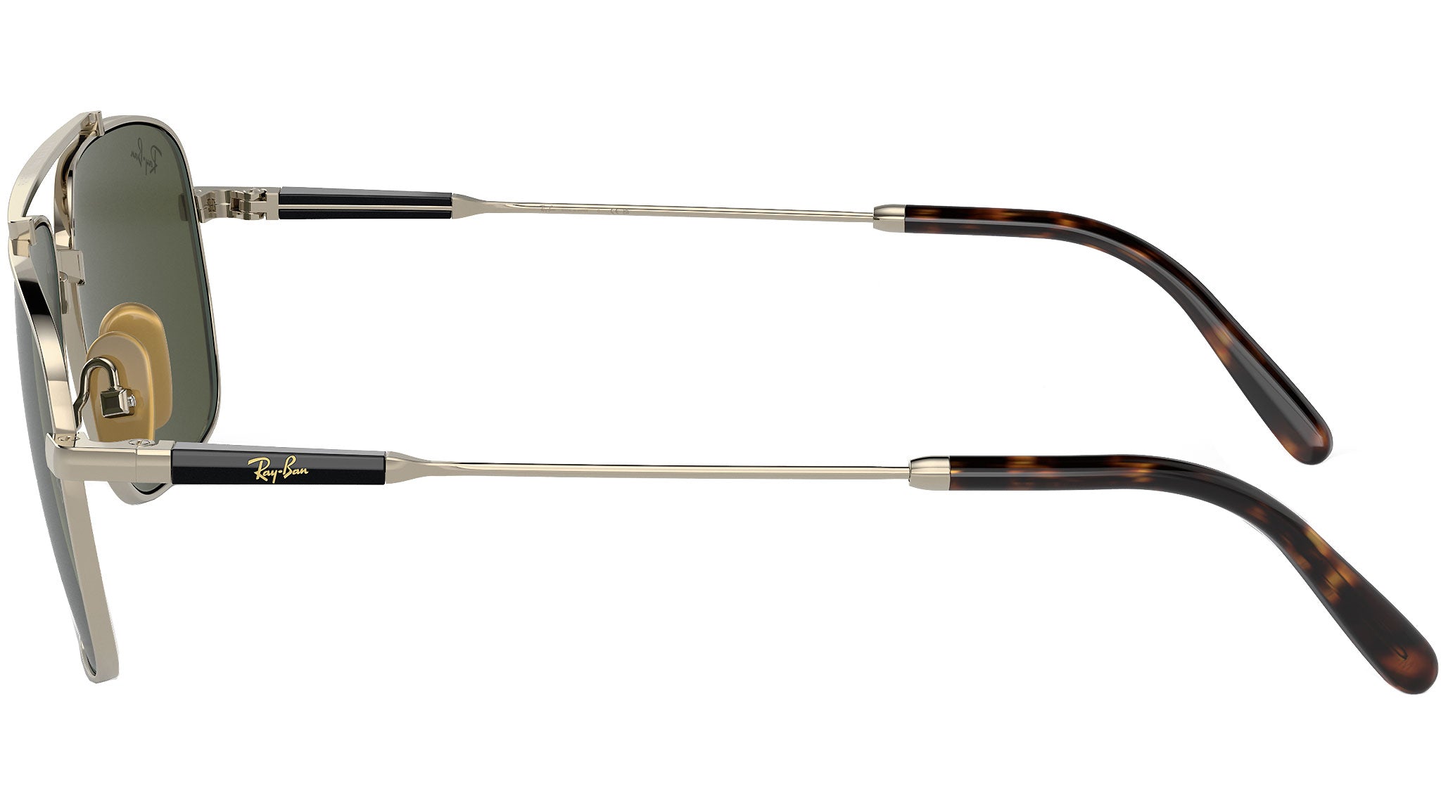 Ray-Ban Michael Titanium Sunglasses RB8096 926531 Gold - eye-oo.com