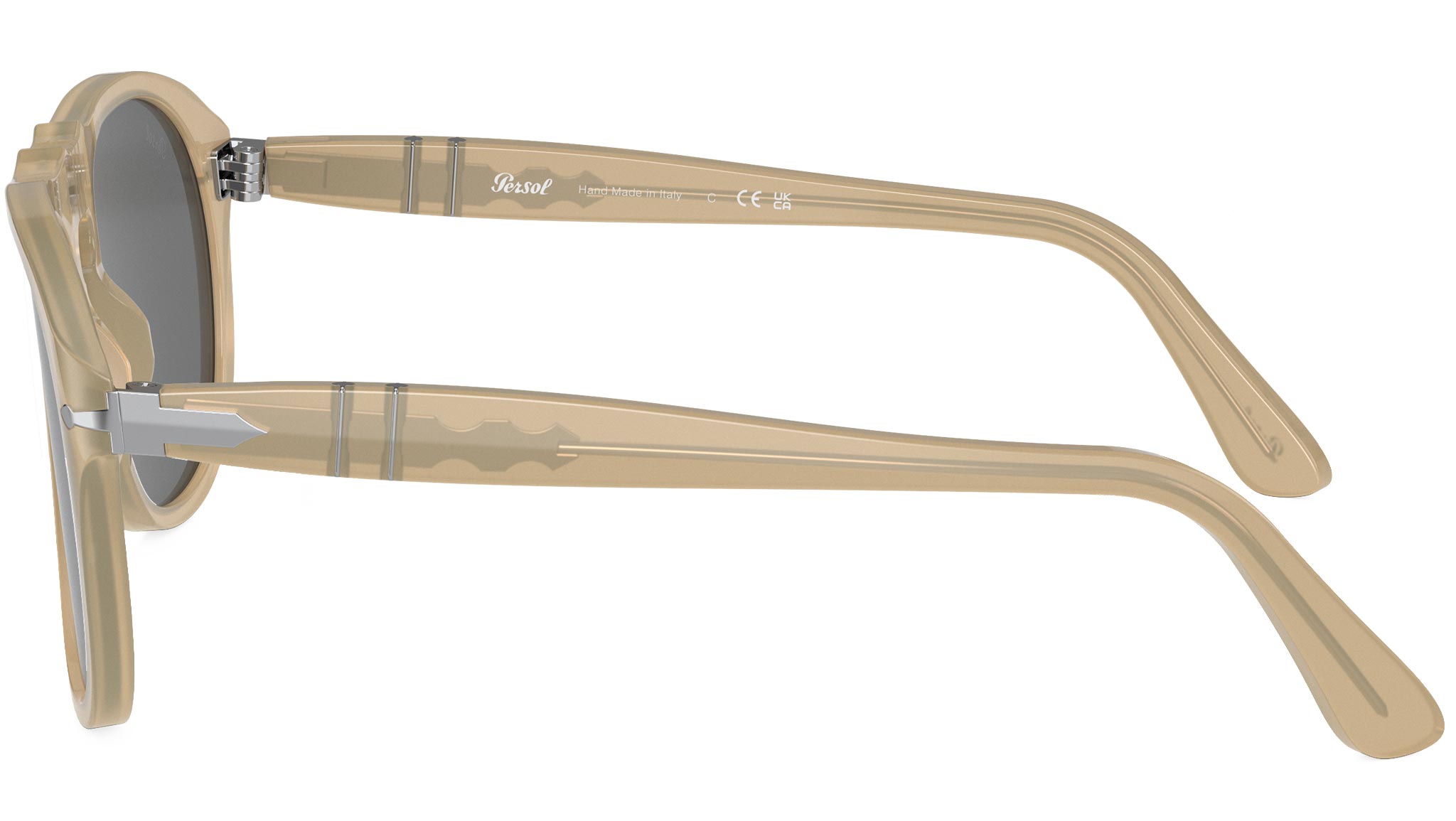 Persol PO0649 1169B1 Sunglasses Opal Beige - eye-oo.com