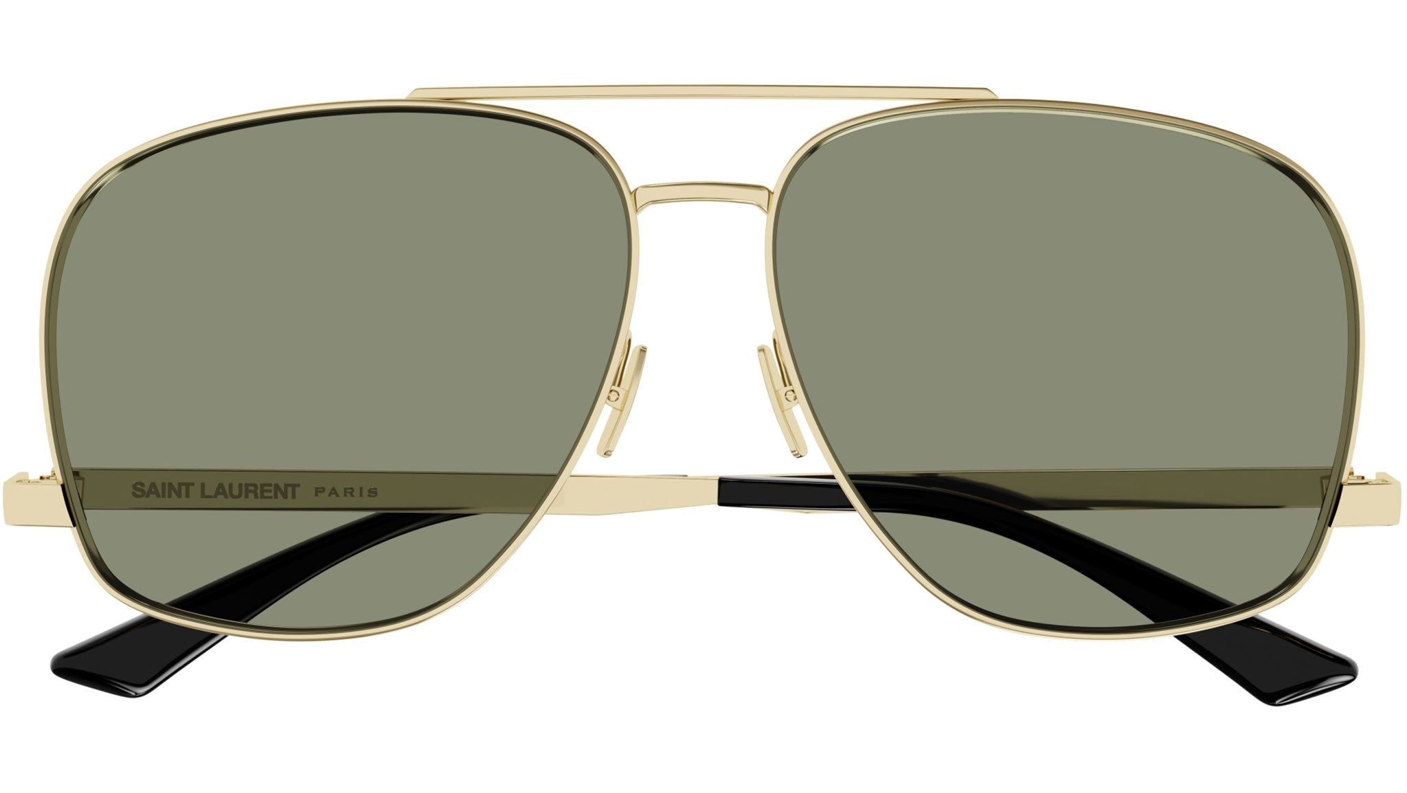 Saint Laurent SL 653 LEON Sunglasses 003 Light Gold - eye-oo.com