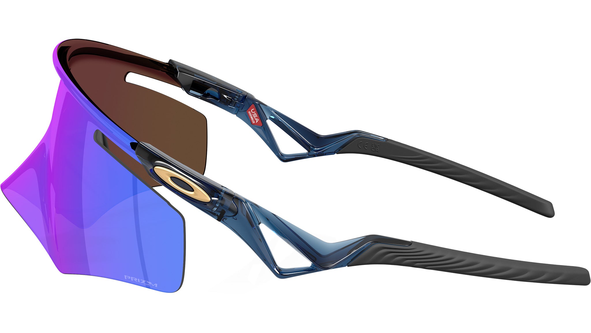 Oakley Qntm Kato Sunglasses OO9481D 02 Transparent Stonewash - eye