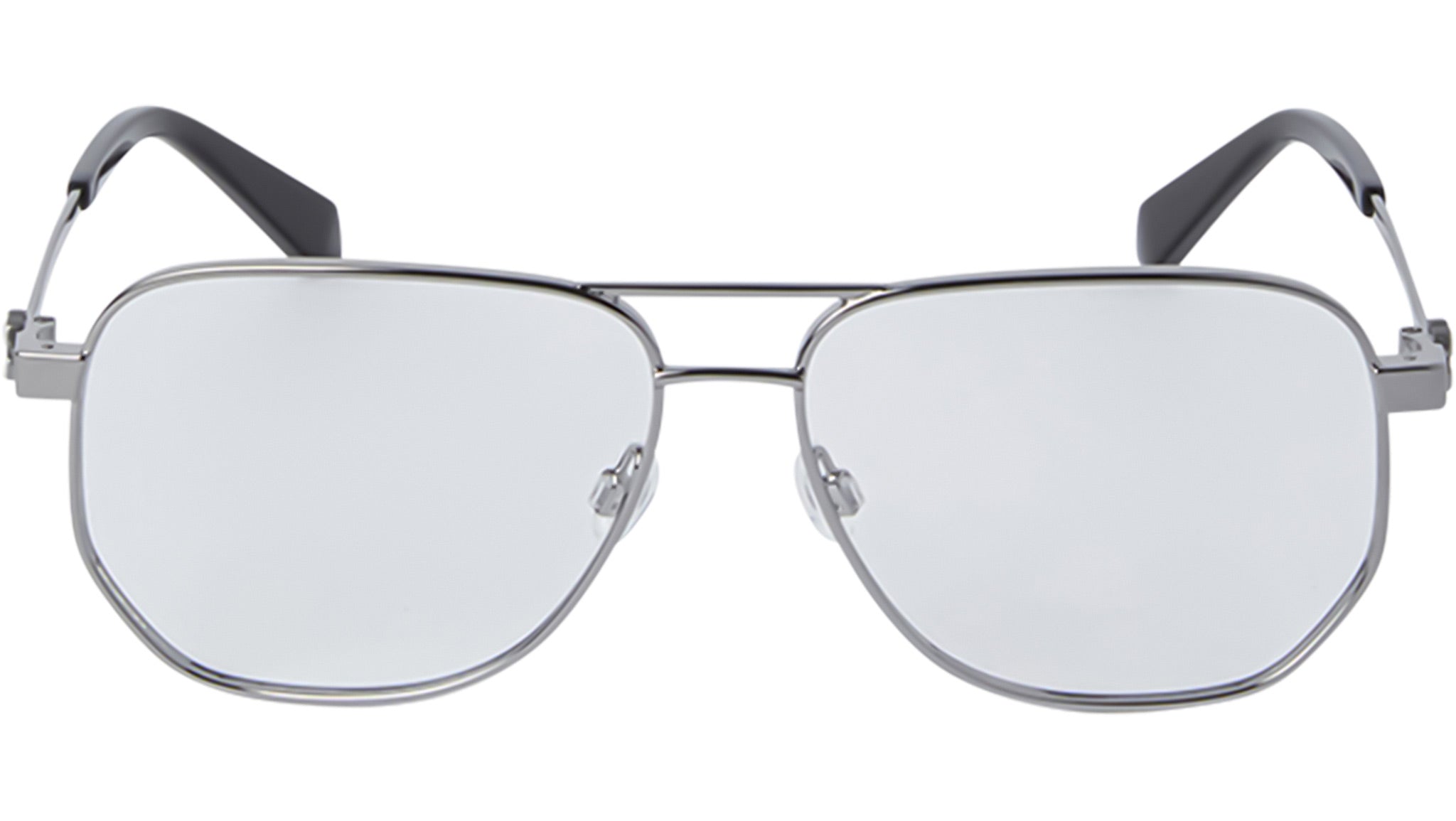 Off-White OW6017770057 Eyeglasses Gun Black Metal Off-White Clip On Sunglasses 1007 Black - eye-oo.com main image 3