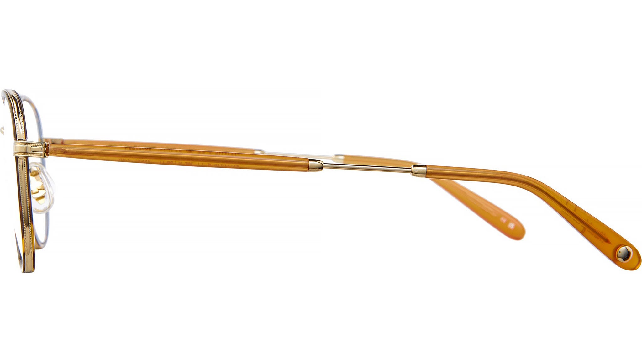 Garrett Leight Linnie TT-G Optical Frame Tokyo Tortoise / Gold