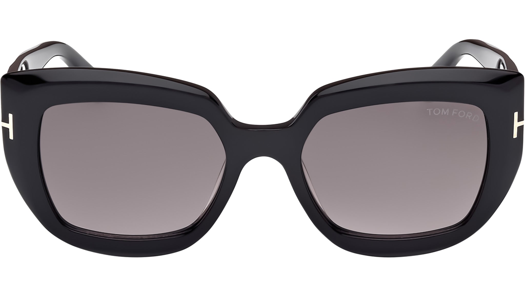 Tom Ford TF1192 Saltzman 01B Black Oversized Sunglasses Gold T Italy Tom Ford Saltzman TF1192 52B Sunglasses - Pretavoir main image 2