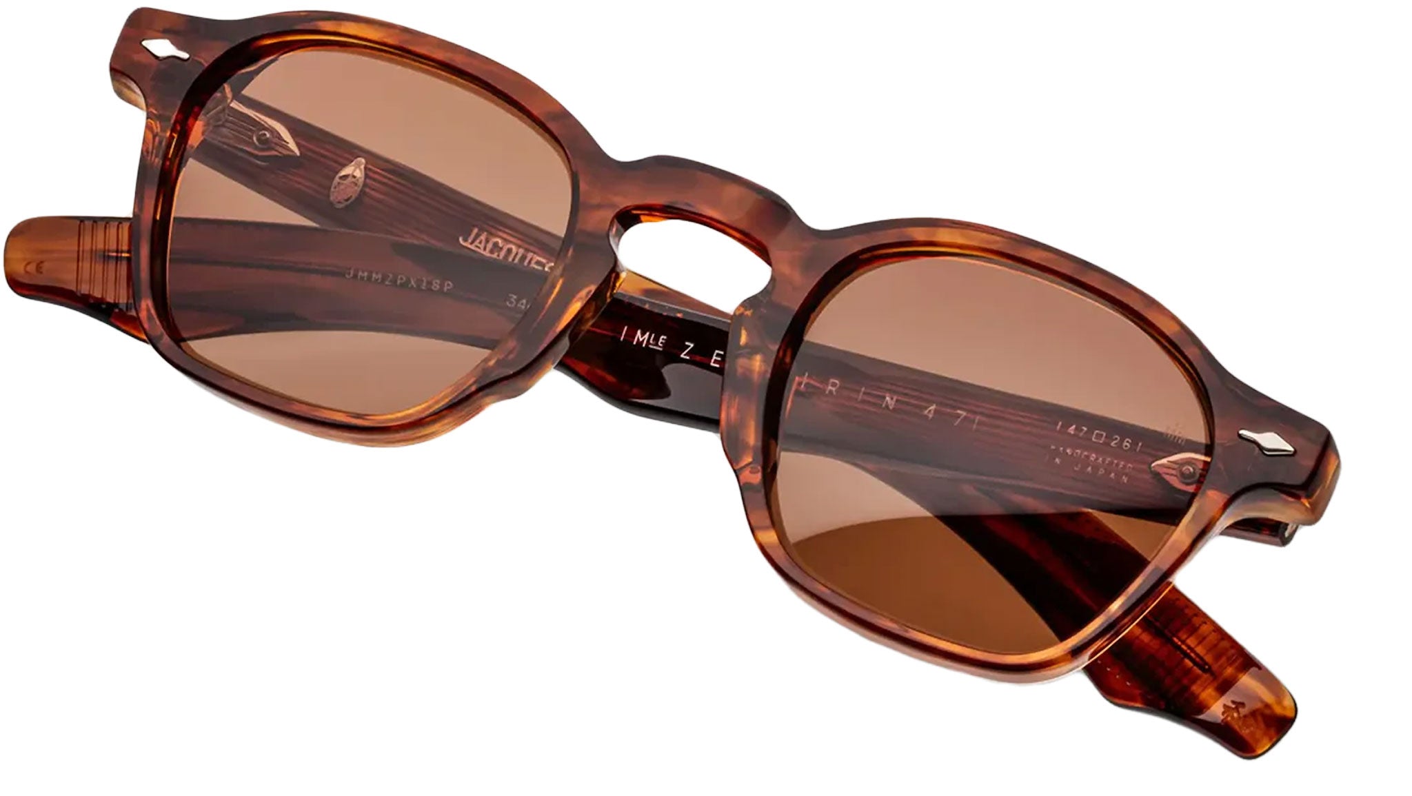 Jacques Marie Mage Zephirin 47 Bourbon Sunglasses JMMZPX-18P - eye