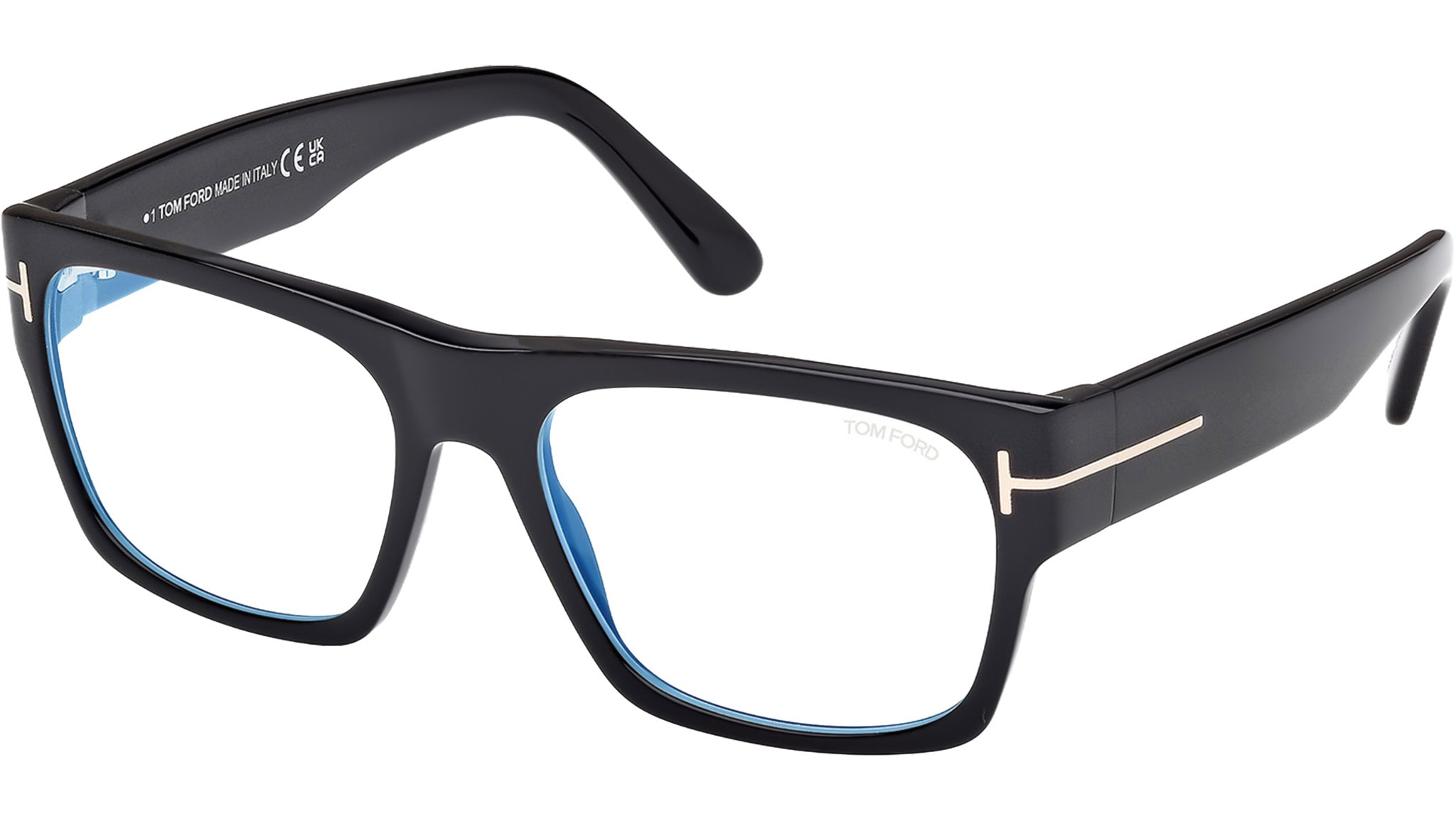 メガネ TOM FORD Tom Ford - FT6035-B 55001 - 001 Tom Ford FT6035-B Glasses 001 Shiny Black - eye-oo.com