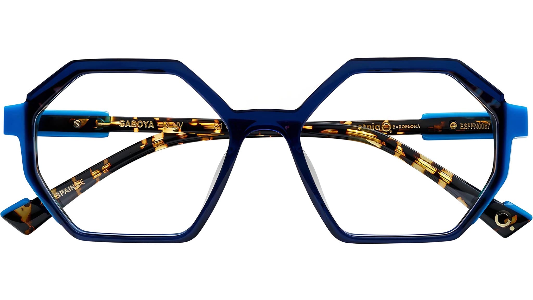 NWT RX-ABLE ETNIA BARCELONA EYEGLASS FRAMES DUBEAU BLUE BROWN Etnia Barcelona Carpi Optical Glasses - Flight Sunglasses main image 3