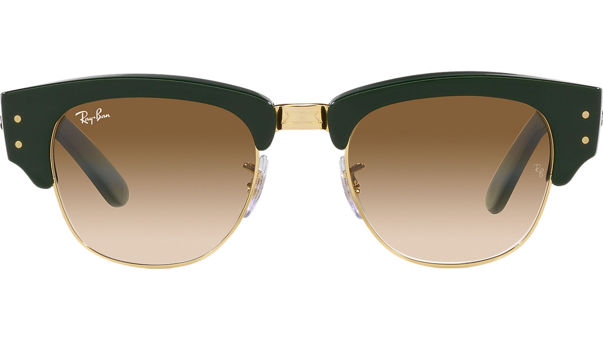 Ray-Ban Mega Clubmaster RB0316S 136851 Green Sunglasses - eye-oo.com