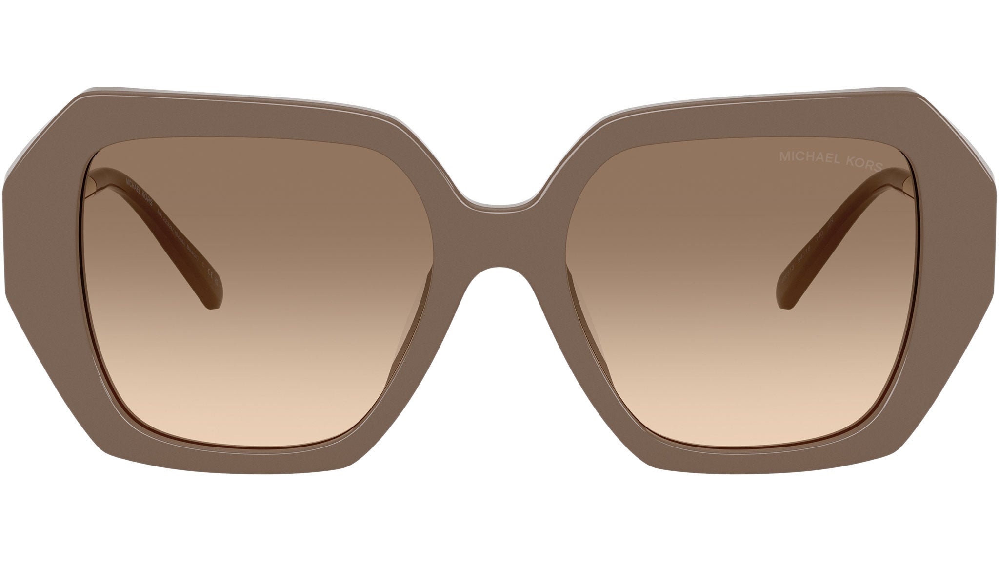 Michael Kors Rectangular Sunglasses Michael Kors Sunglasses MK2244U COSTA BLANCA 300587 Black  main image 3
