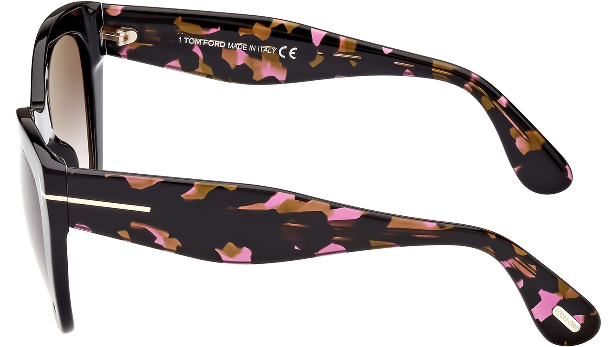 Tom Ford Cara Sunglasses FT0940 05B Black / Havana - eye-oo.com display picture 1